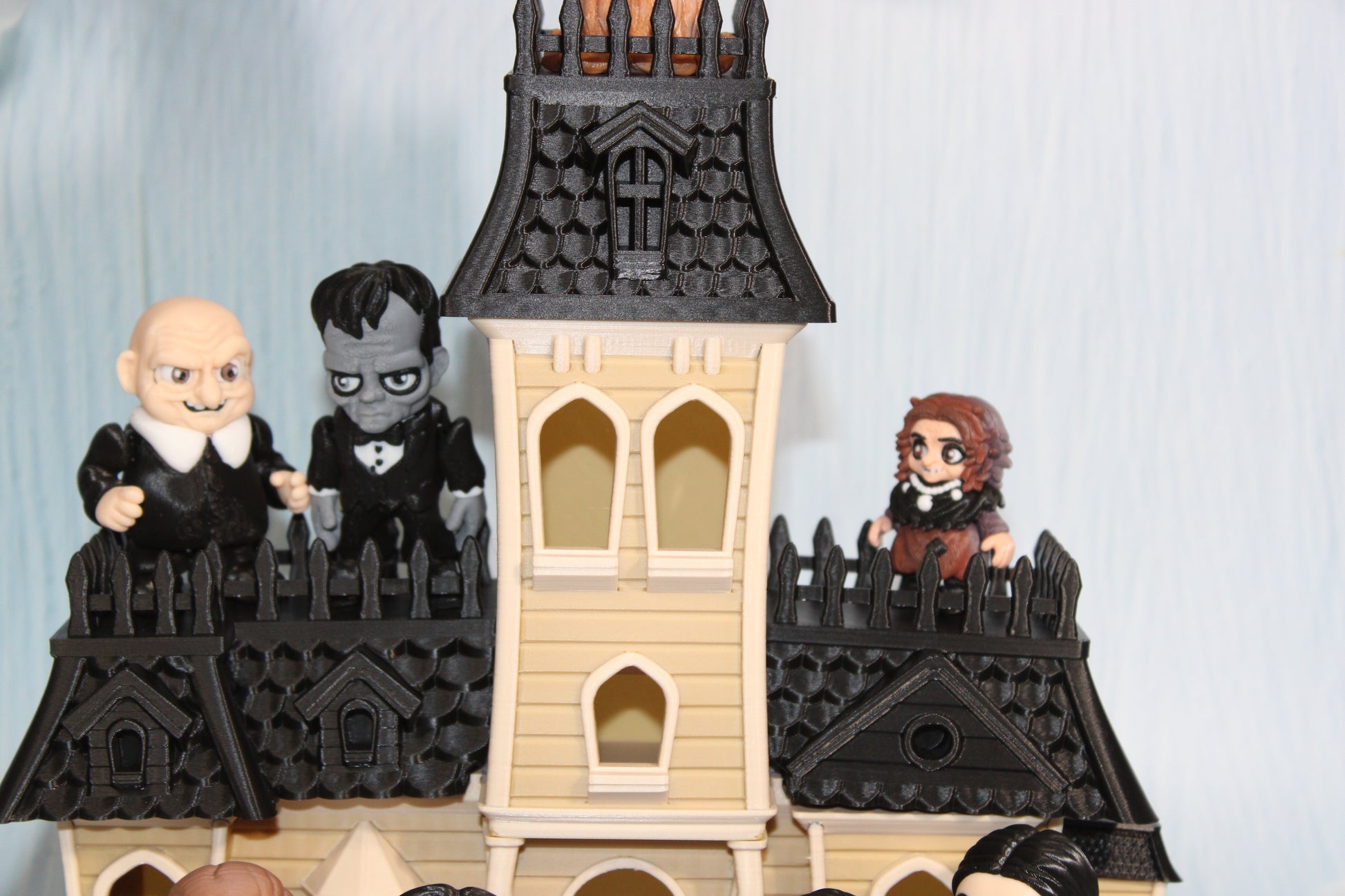 Spooky Diorama-3d Printed-Figurines Articulated - Wonderland 3D Printing 