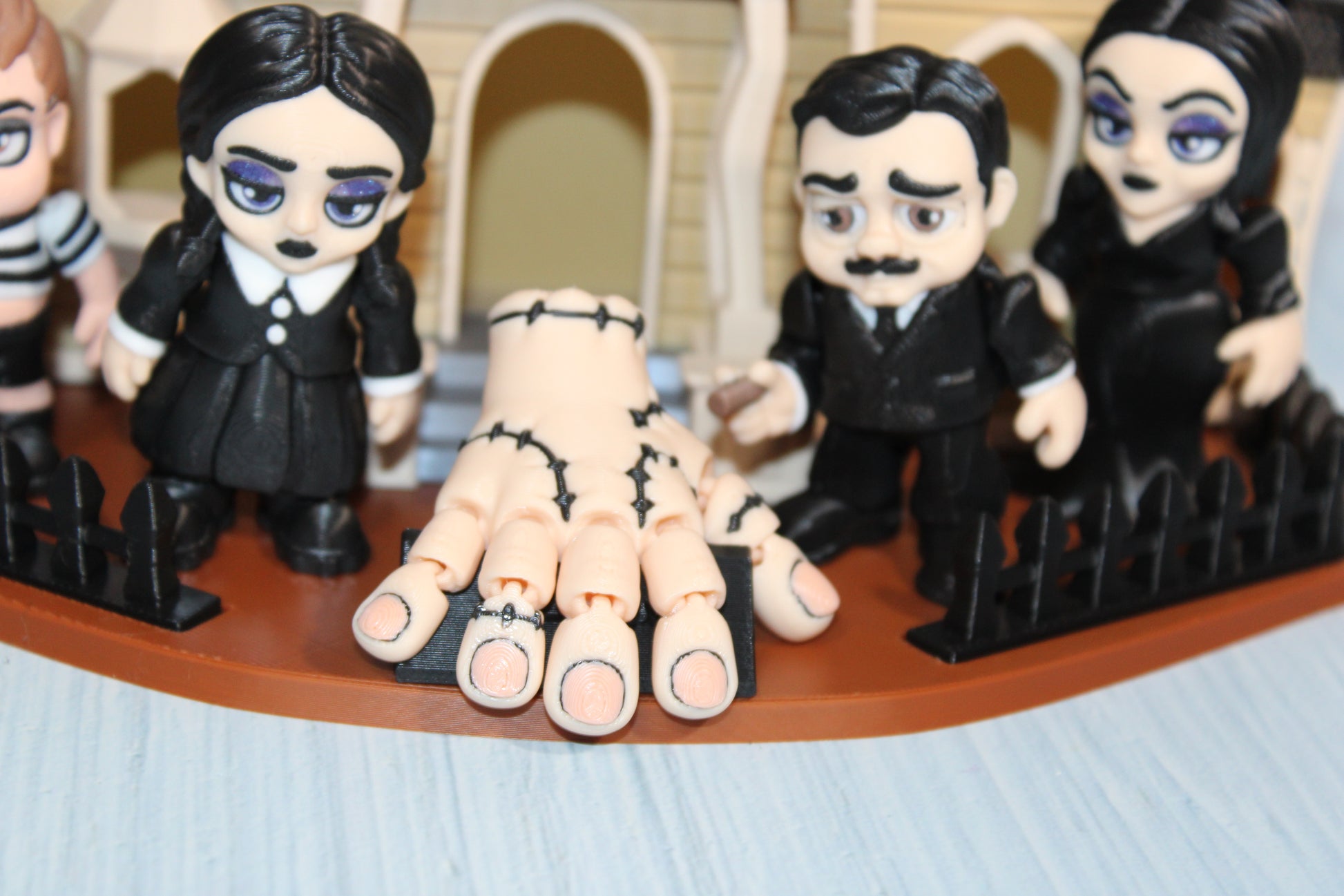 Spooky Diorama-3d Printed-Figurines Articulated - Wonderland 3D Printing 