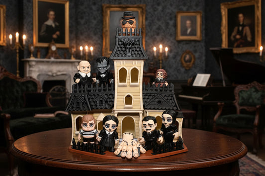 Spooky Diorama-3d Printed-Figurines Articulated - Wonderland 3D Printing 