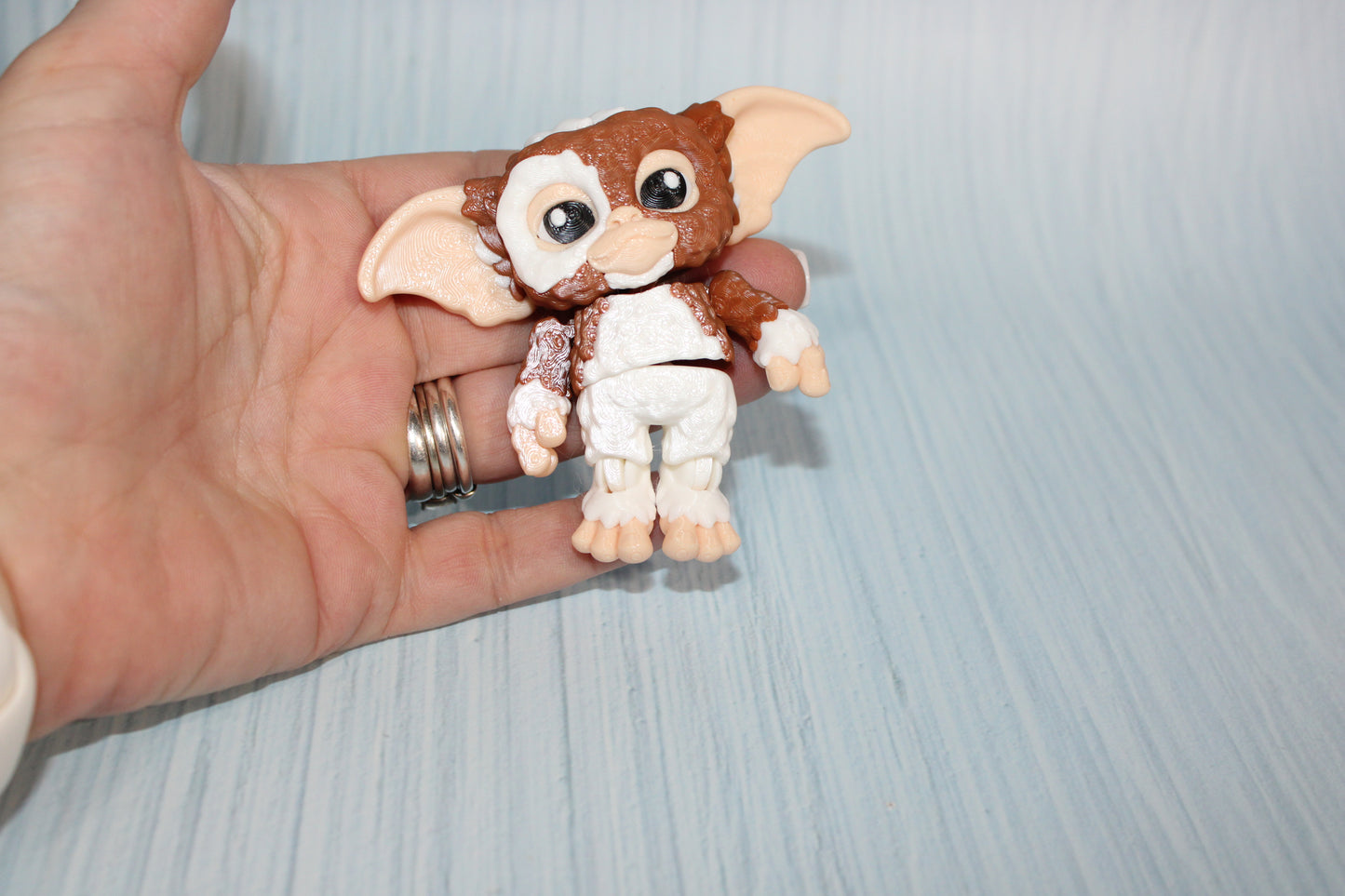 3D Printed Articulated Cute Monster Figurines 3 inches tall - Wonderland 3D Printing 