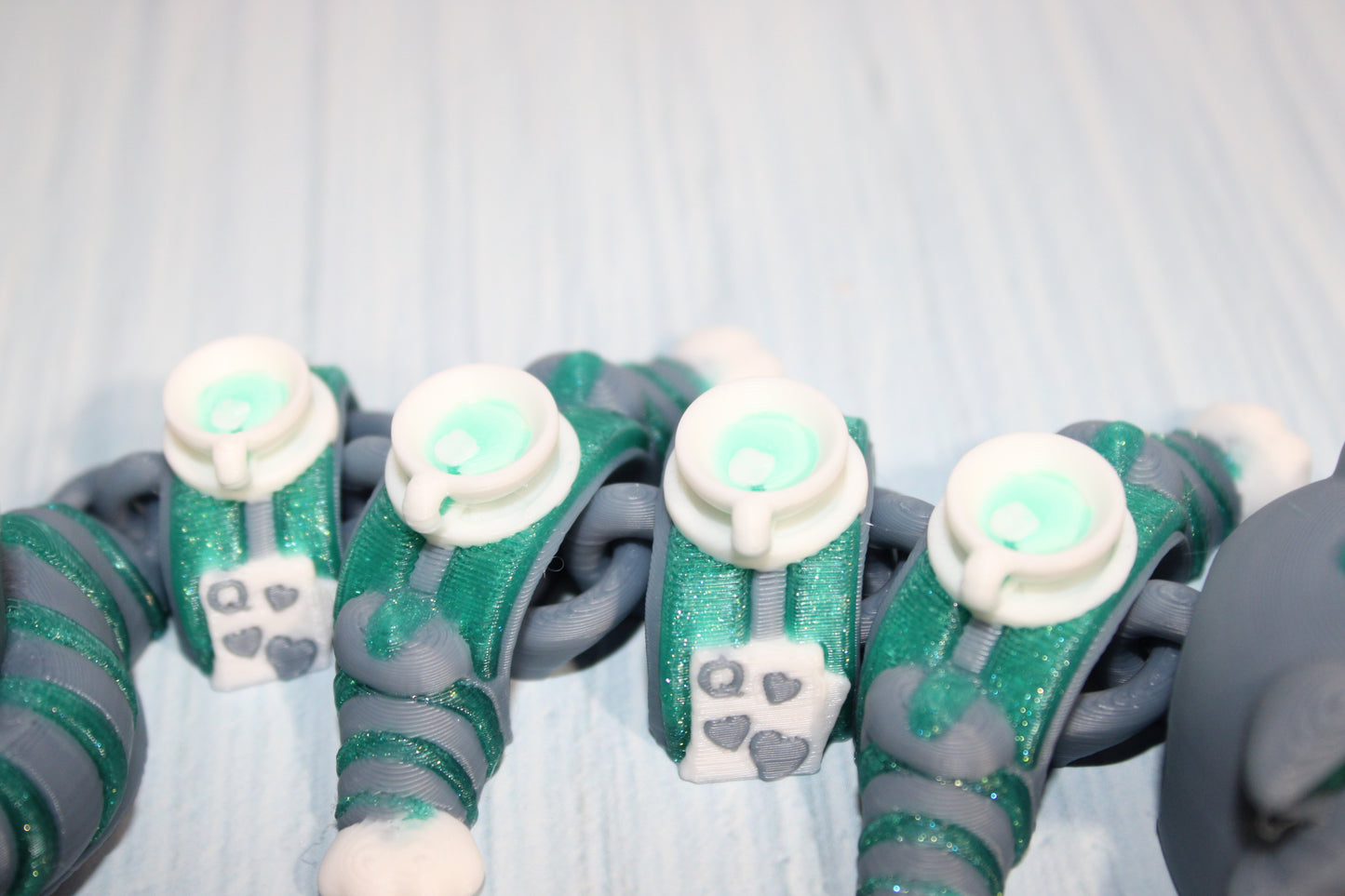 3D Printed Articulated Mad Cat Figurine - Wonderland 3D Printing 