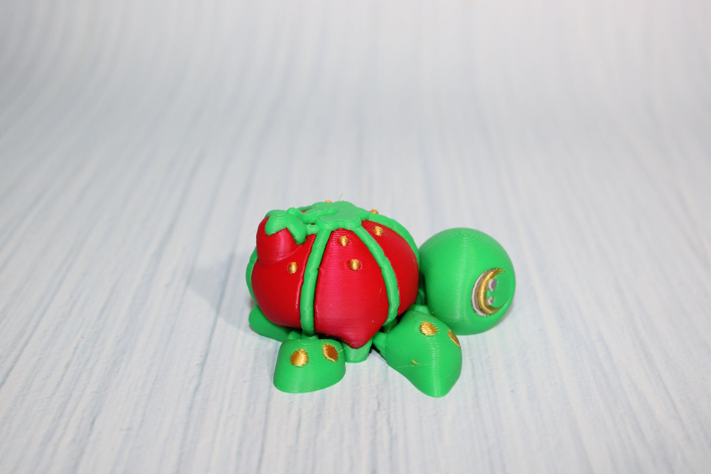 3D Printed Articulated Sewing Turtle and Dragon Fidget Toy- Both Included - Wonderland 3D Printing 