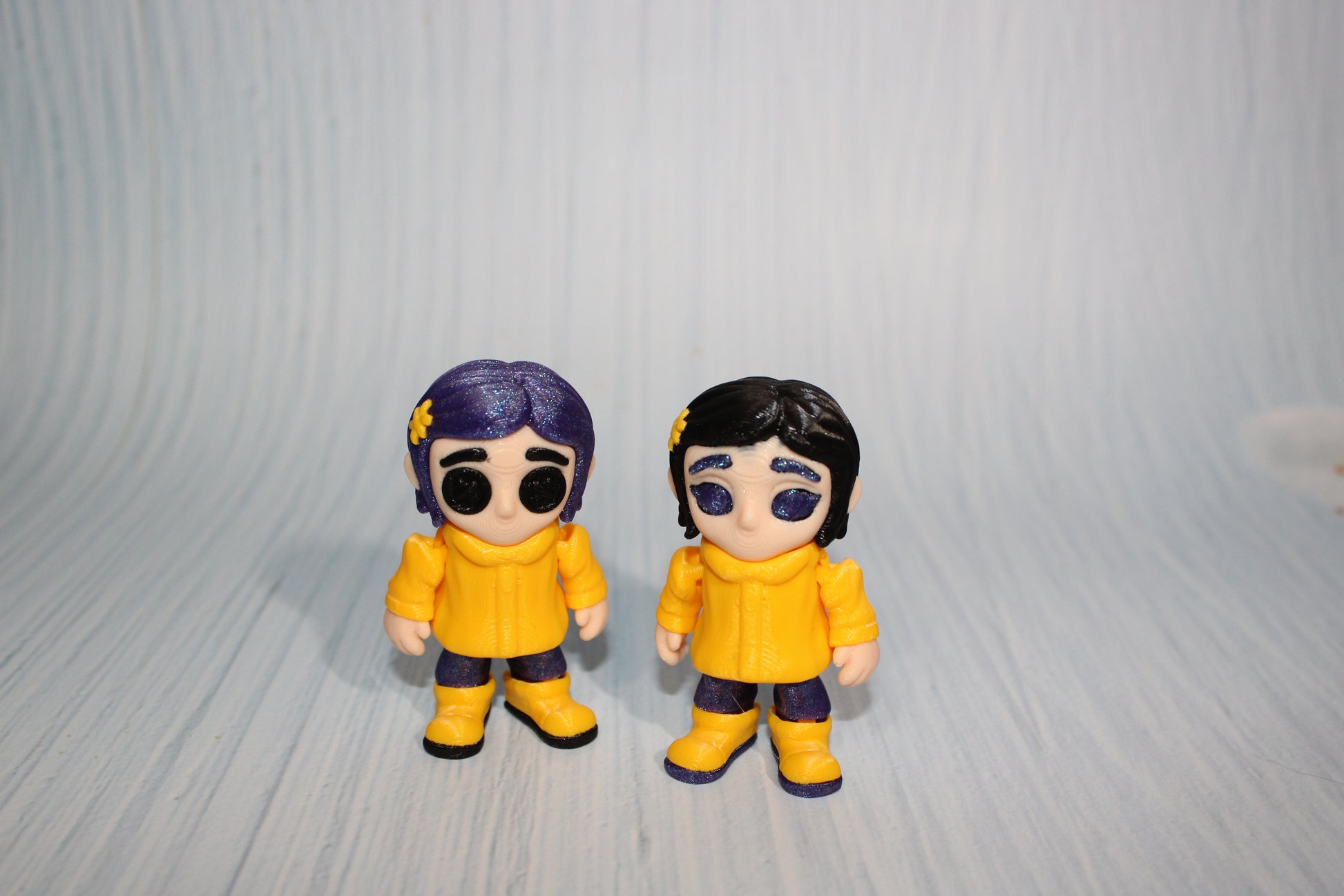 3D Printed Articulated Girl Figurine-2.5" tall - Wonderland 3D Printing 