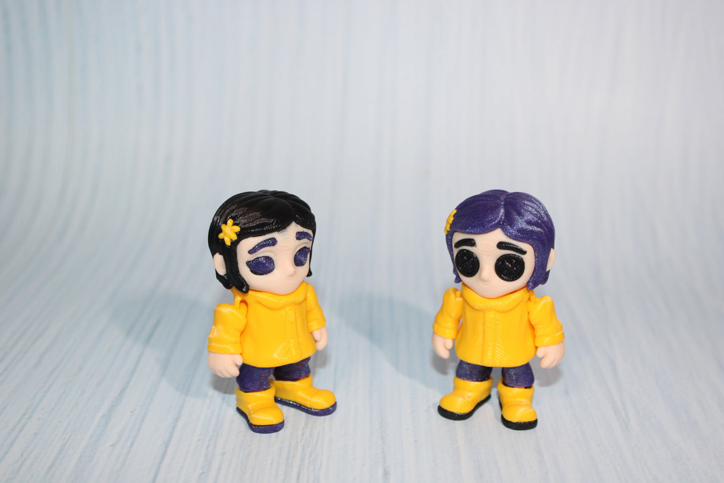 3D Printed Articulated Girl Figurine-2.5" tall - Wonderland 3D Printing 