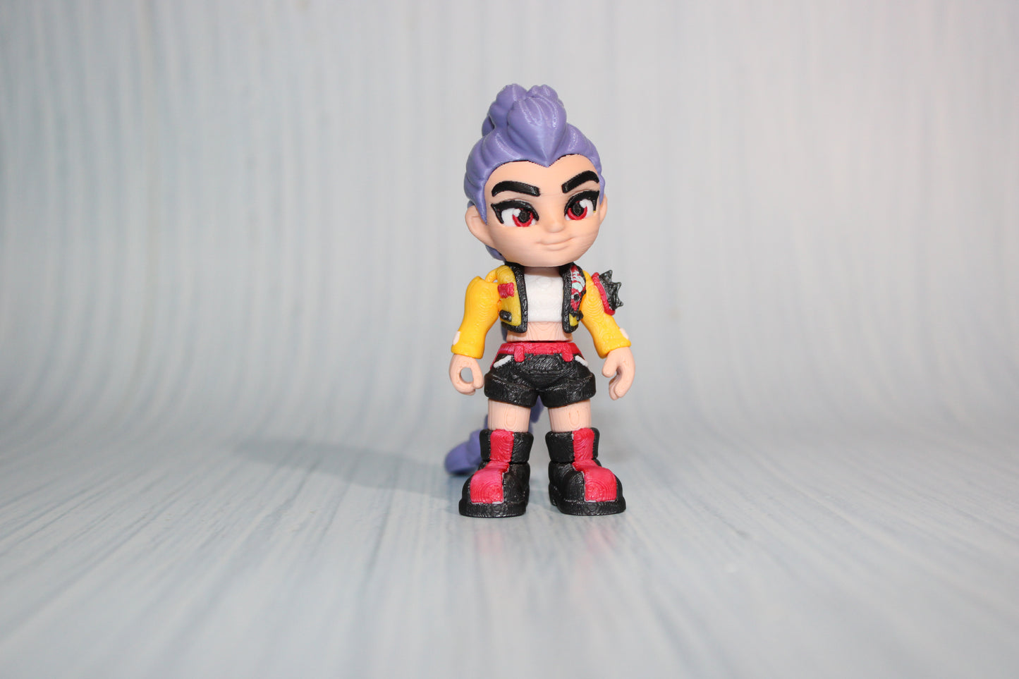 3D Printed Adventure Girl-3" tall - Wonderland 3D Printing 