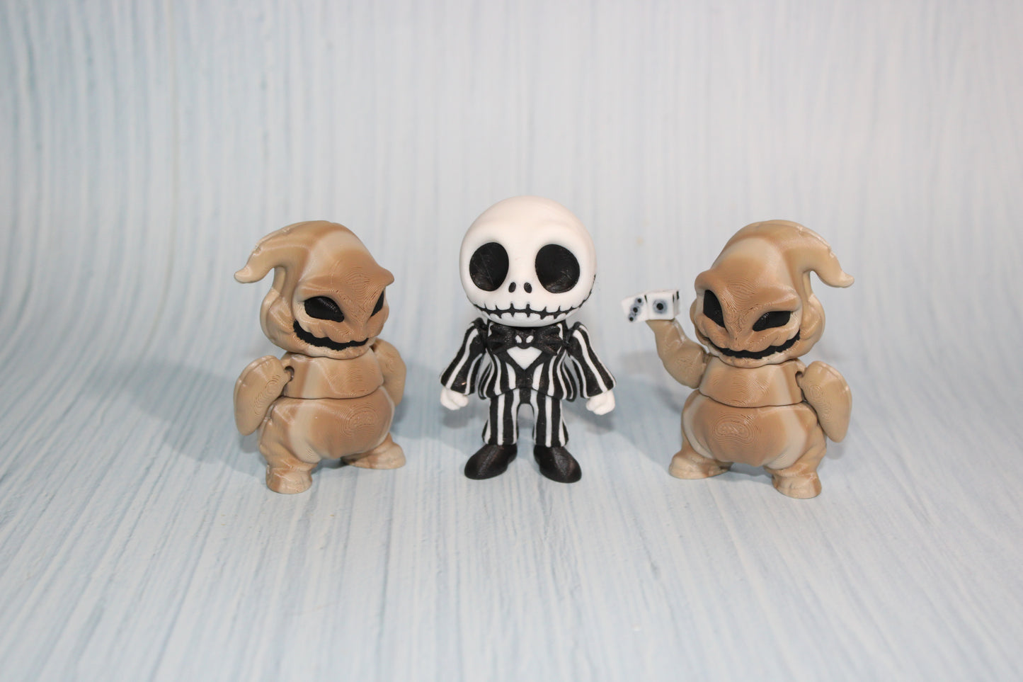 3D Printed Articulated Spooky Dream Figurines - Wonderland 3D Printing 