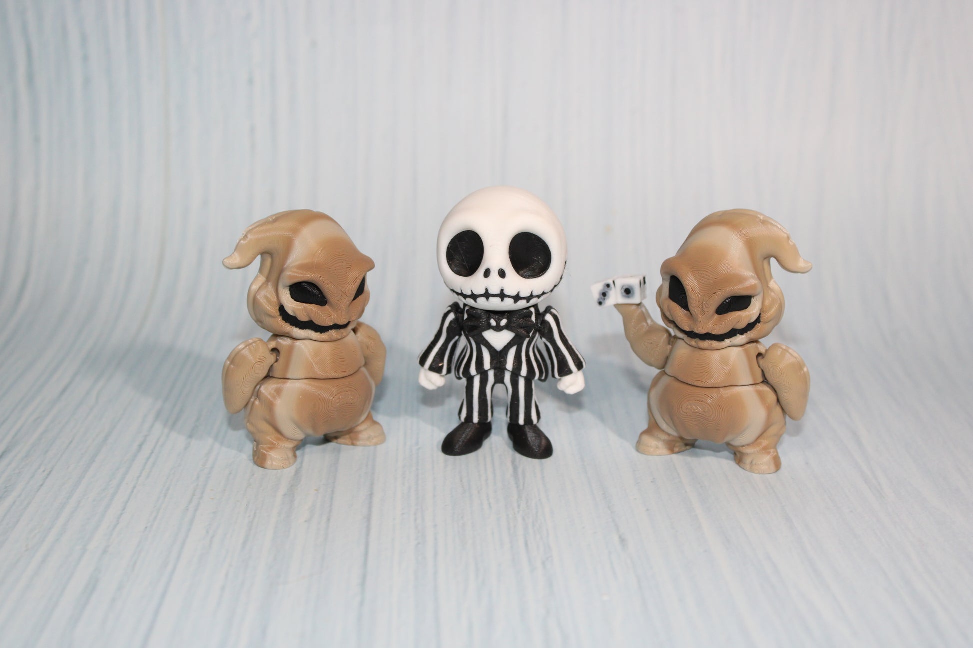 3D Printed Articulated Spooky Dream Figurines - Wonderland 3D Printing 
