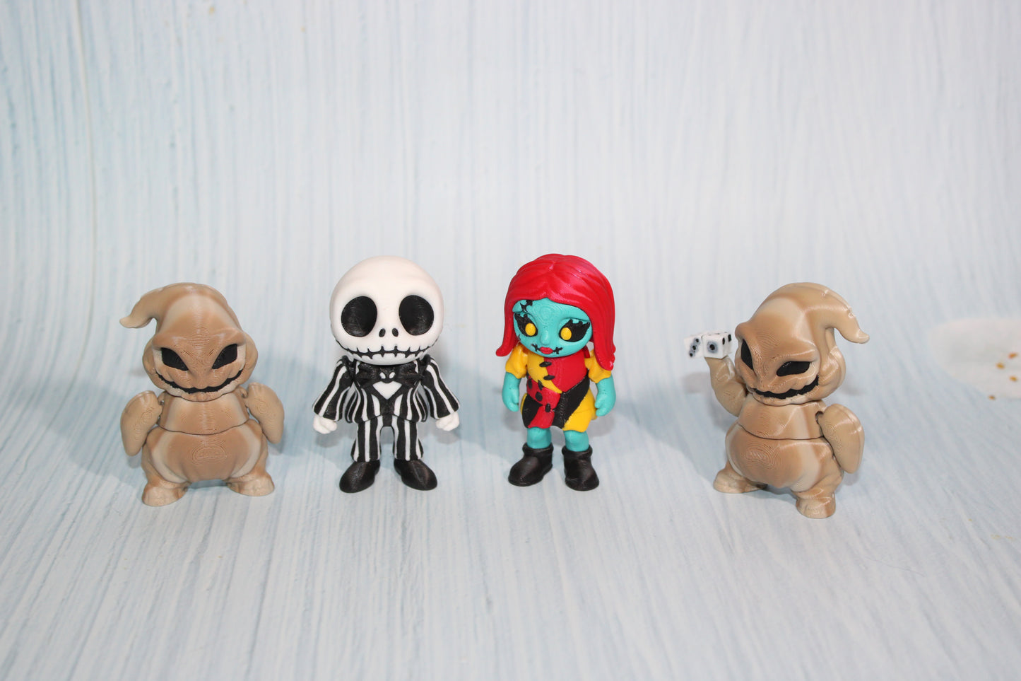 3D Printed Articulated Spooky Dream Figurines - Wonderland 3D Printing 