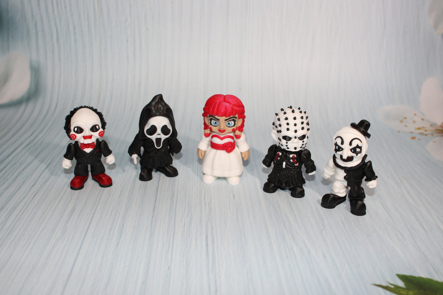3D Printed Articulated Scary Figurines - Wonderland 3D Printing 