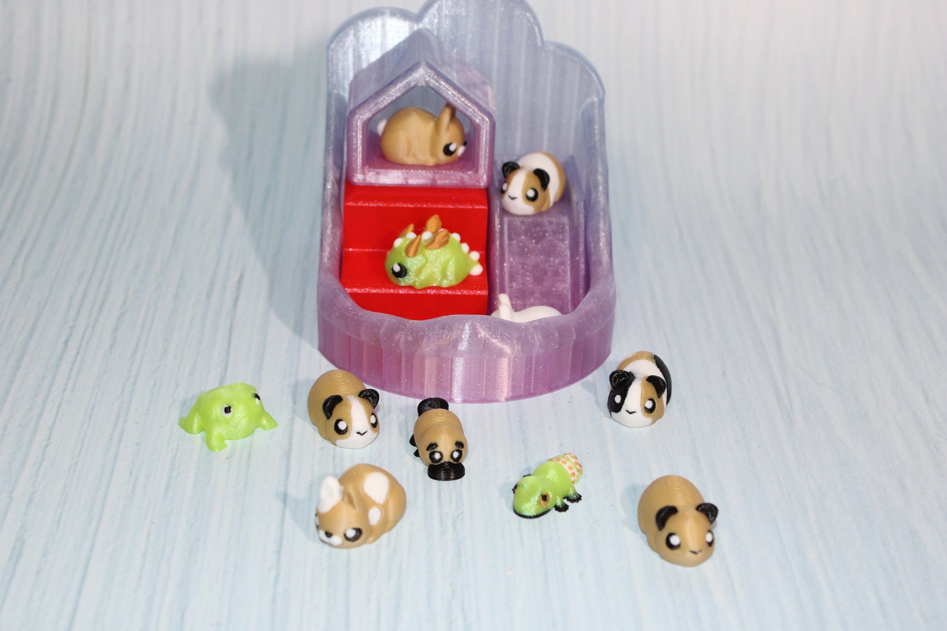 Mini Sculpt Pack and Playset- 3D Printed - Wonderland 3D Printing 