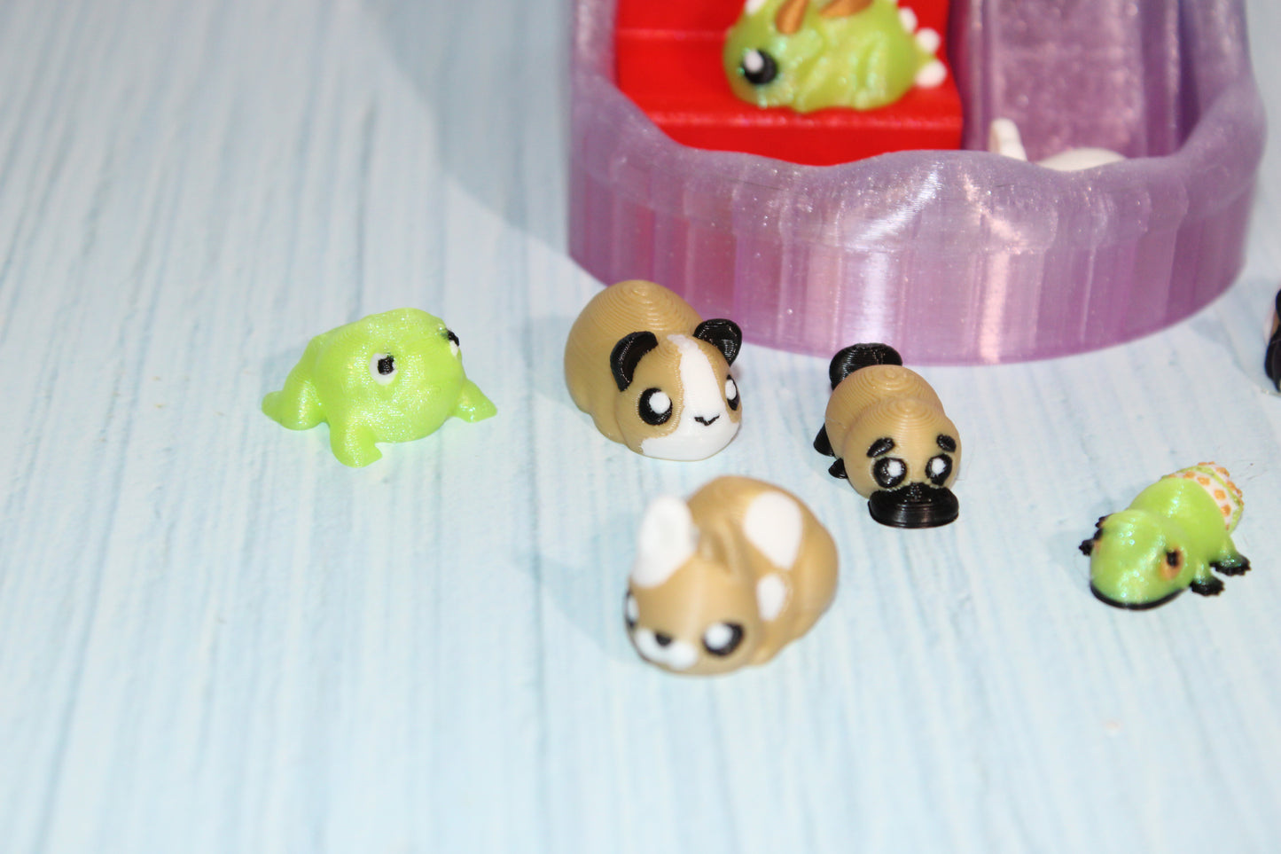 Mini Sculpt Pack and Playset- 3D Printed - Wonderland 3D Printing 