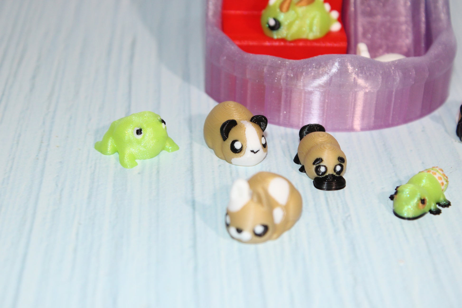 Mini Sculpt Pack and Playset- 3D Printed - Wonderland 3D Printing 