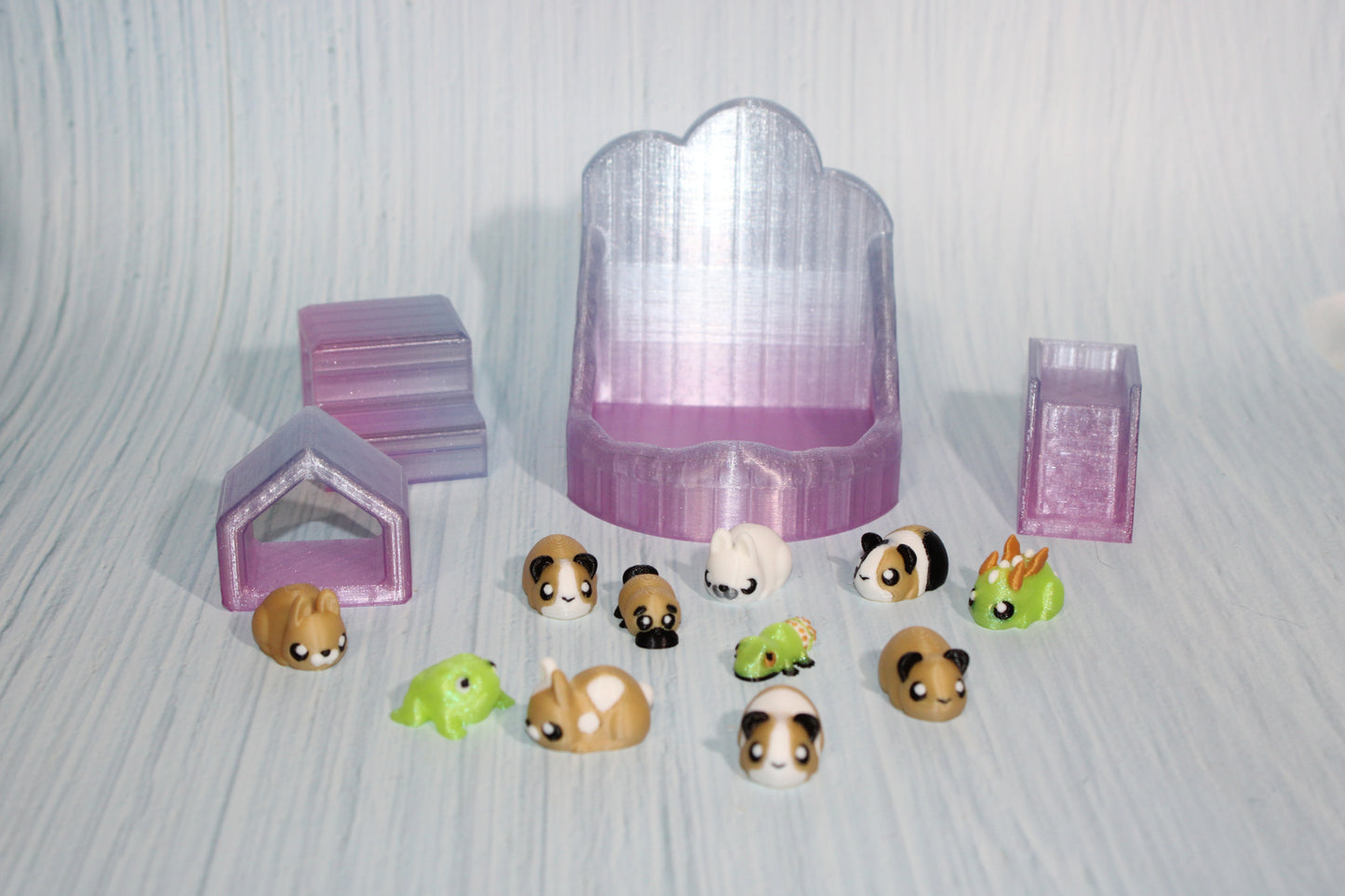 Mini Sculpt Pack and Playset- 3D Printed - Wonderland 3D Printing 
