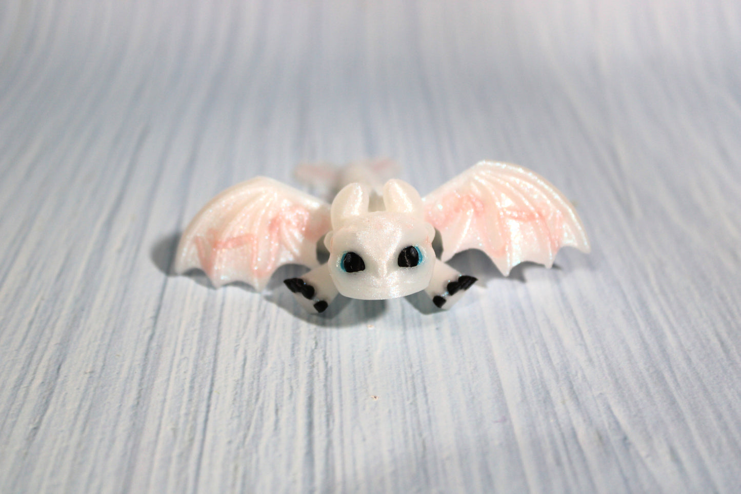 3D Printed Articulated Tiny Dragons 4" long - Wonderland 3D Printing 