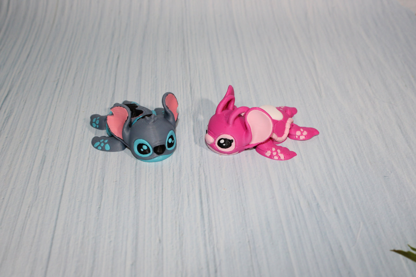 3D Printed Articulated Alien Turtles 3" long - Wonderland 3D Printing 