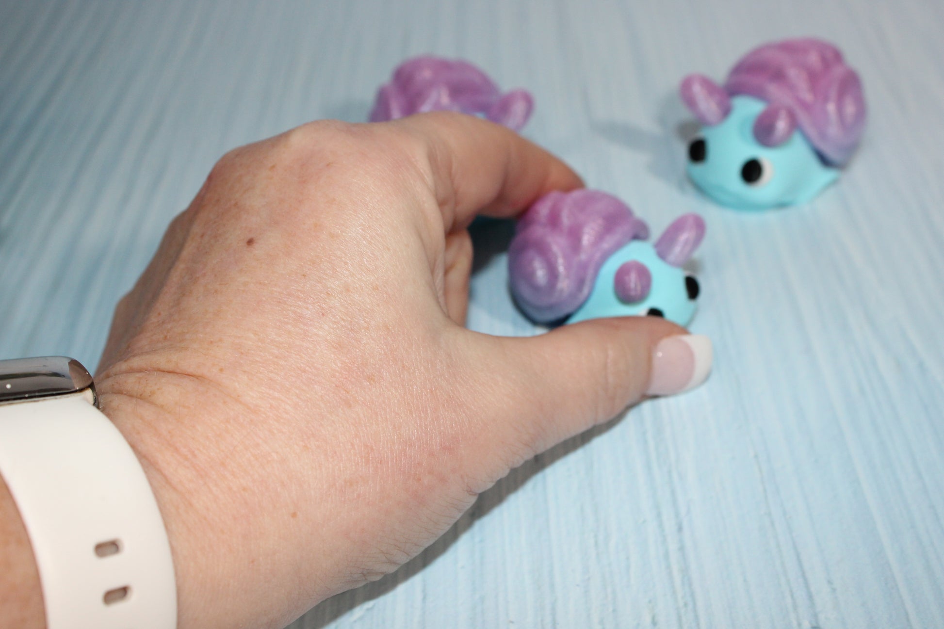 3D Printed Fidget Toy: Snail 2" - Wonderland 3D Printing 