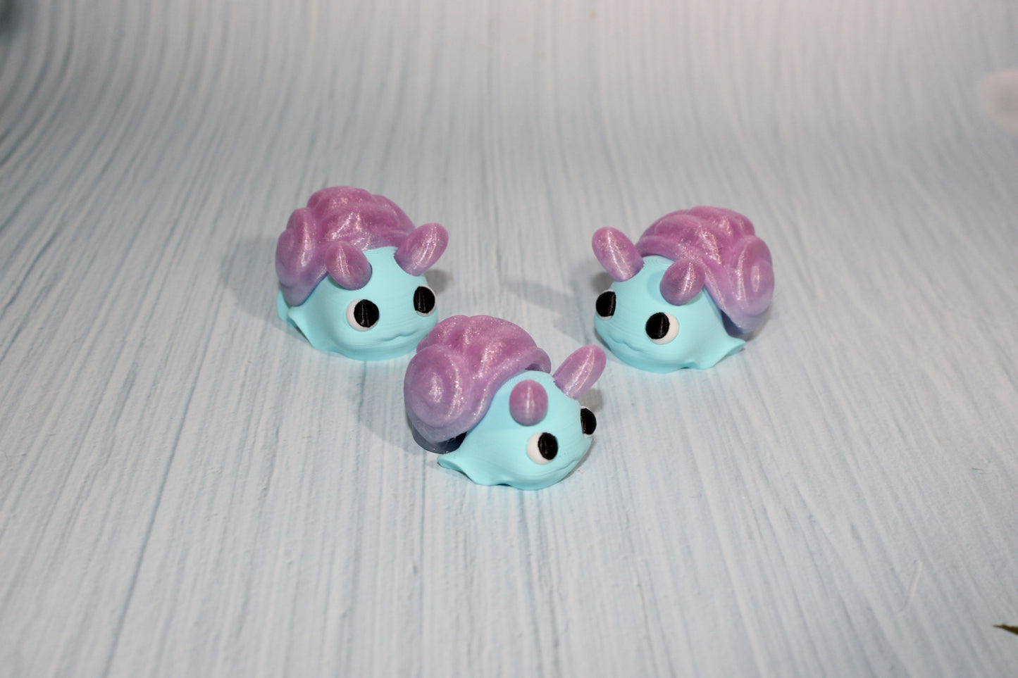 3D Printed Fidget Toy: Snail 2" - Wonderland 3D Printing 