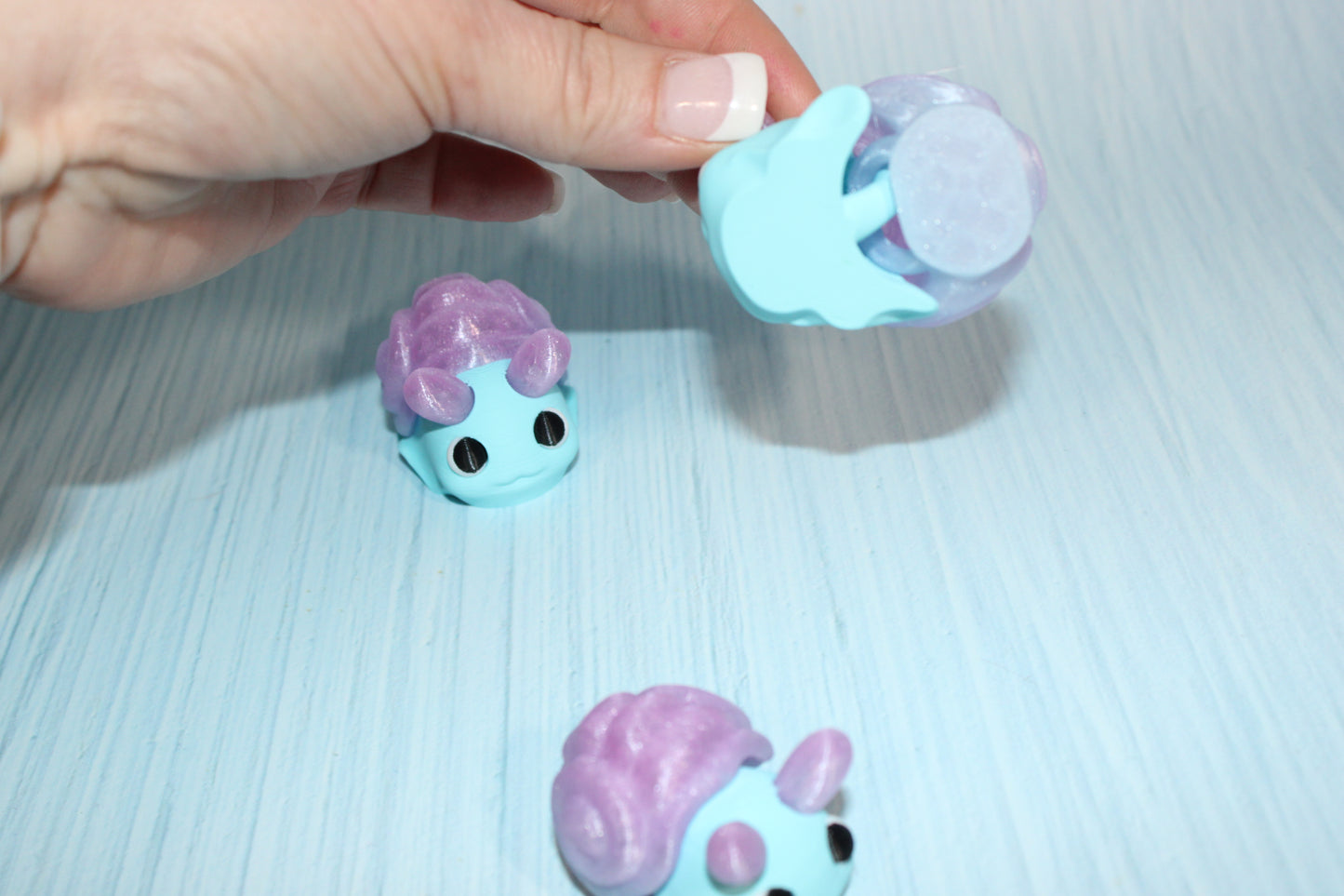 3D Printed Fidget Toy: Snail 2" - Wonderland 3D Printing 