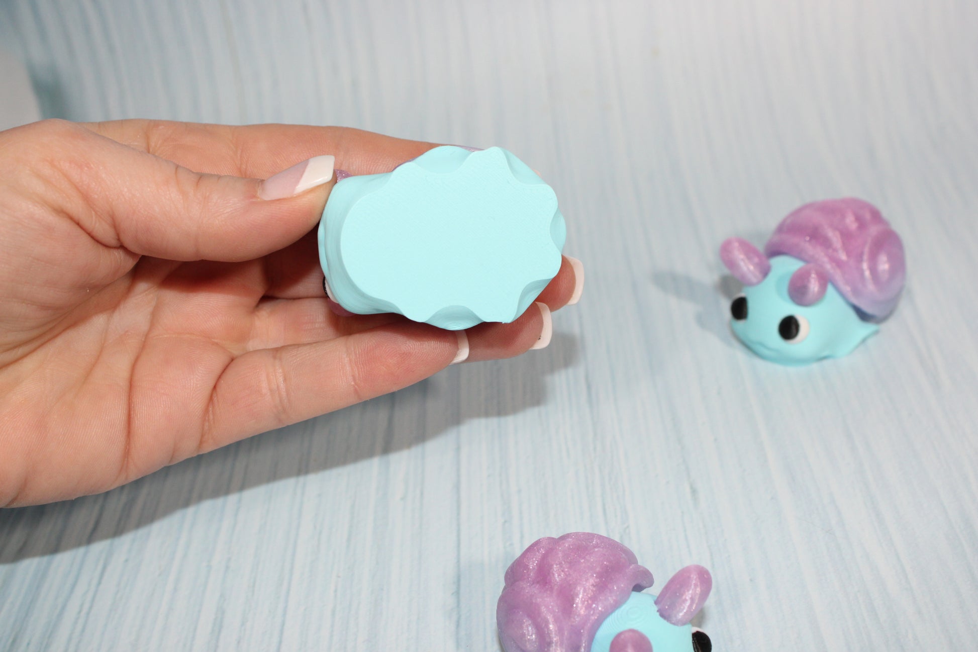 3D Printed Fidget Toy: Snail 2" - Wonderland 3D Printing 