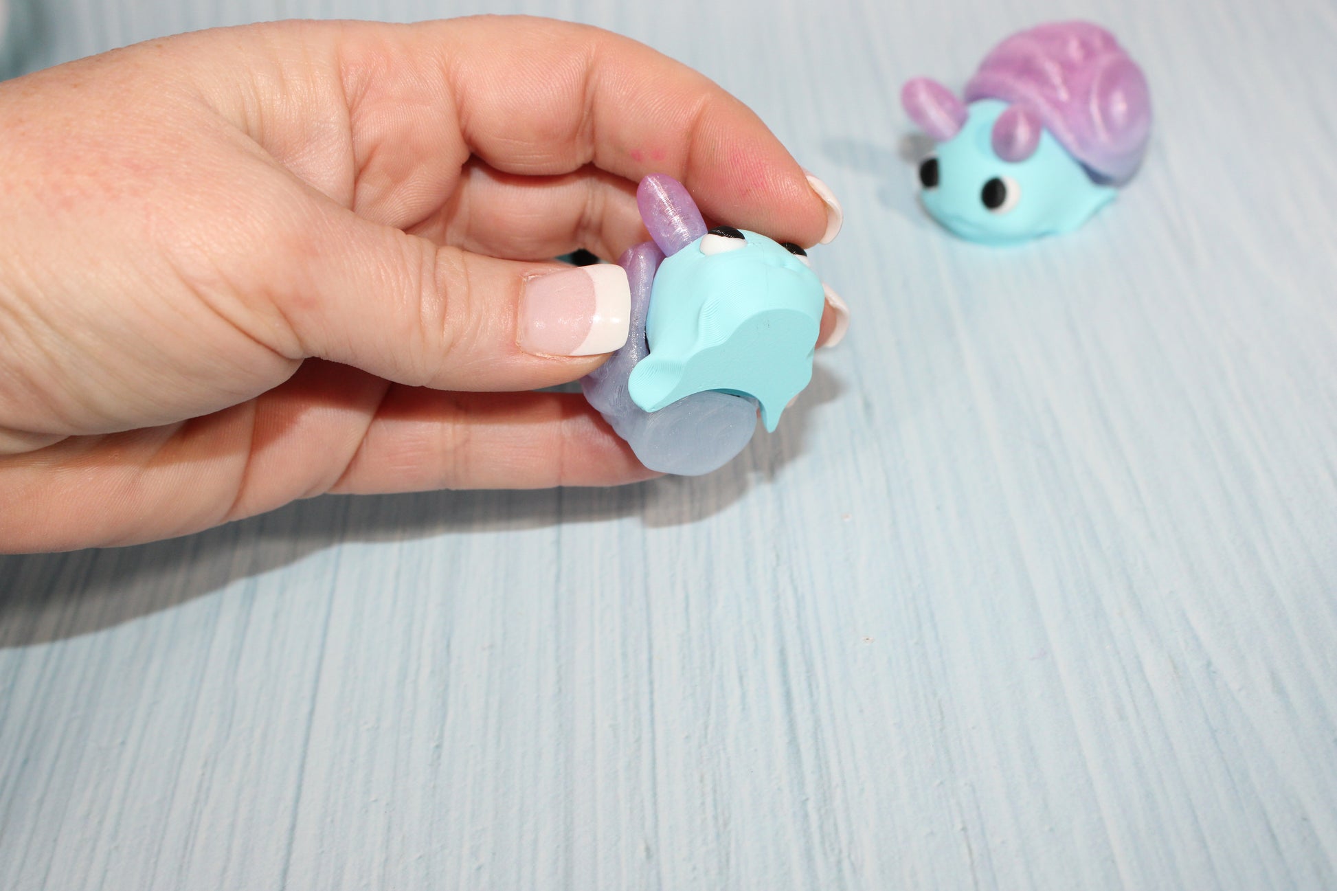 3D Printed Fidget Toy: Snail 2" - Wonderland 3D Printing 