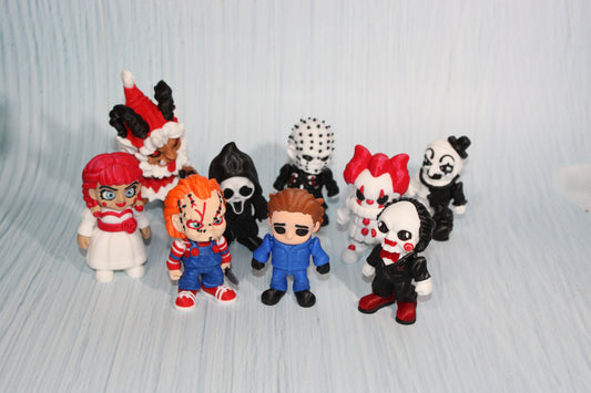 3D Printed Articulated Scary Figurines - Wonderland 3D Printing 