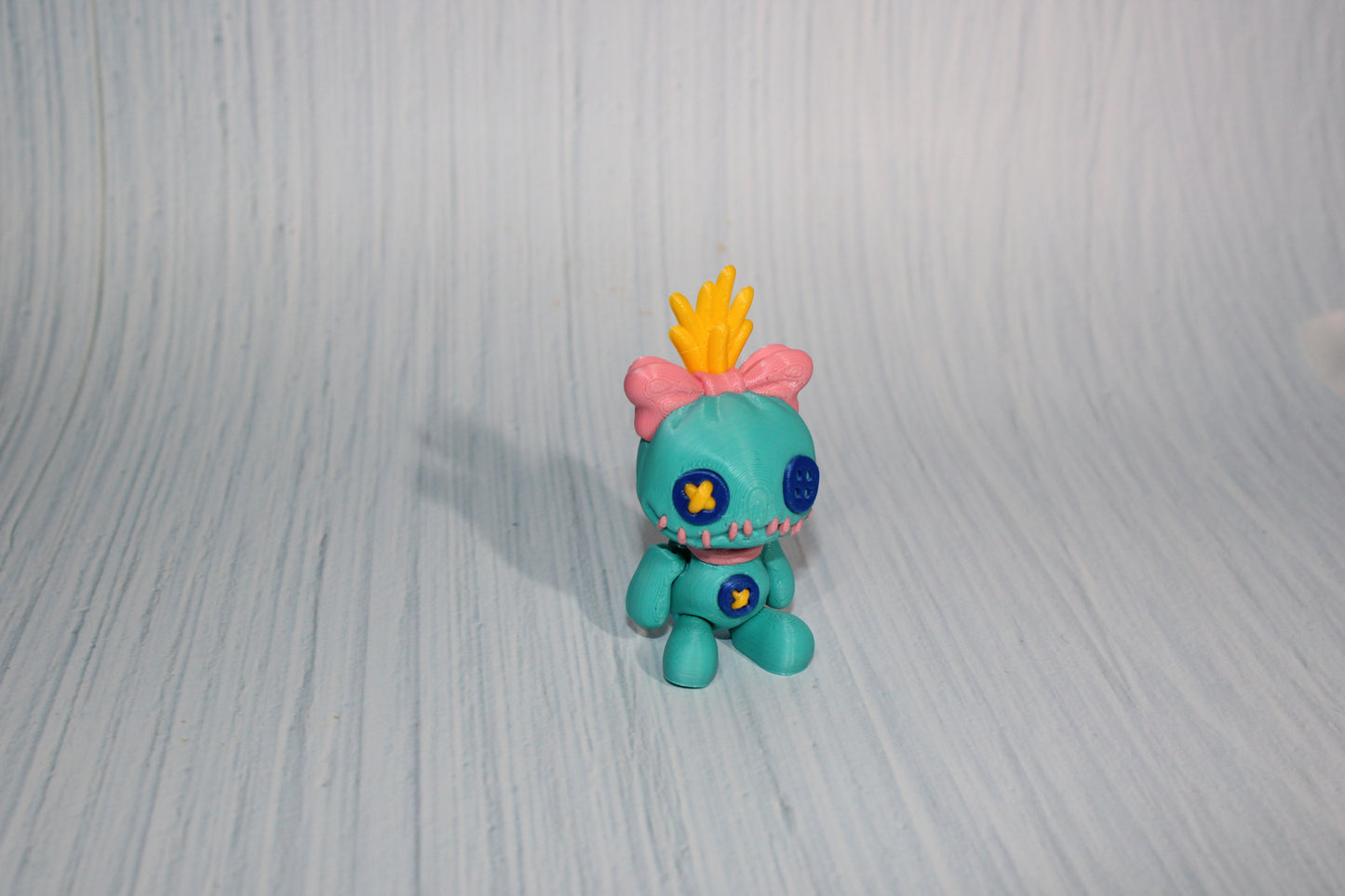 3D Printed Articulated Alien Turtles 3" long - Wonderland 3D Printing 