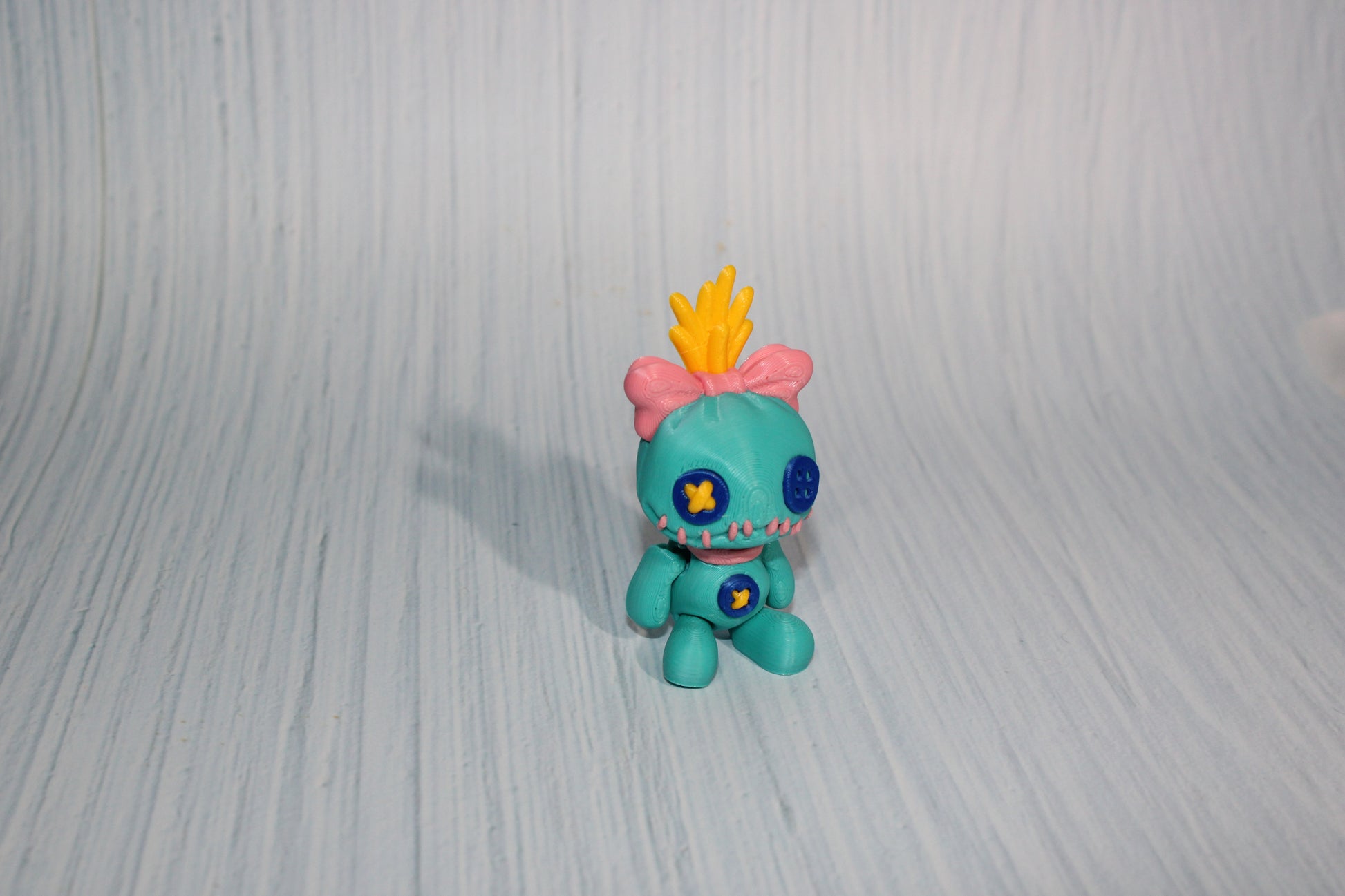 3D Printed Articulated Alien Turtles 3" long - Wonderland 3D Printing 