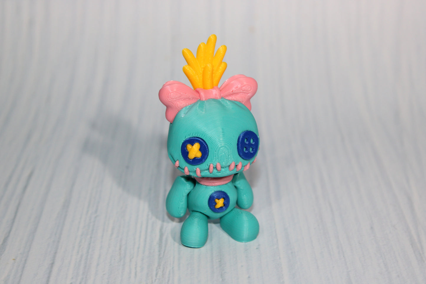 3D Printed Articulated Alien Turtles 3" long - Wonderland 3D Printing 