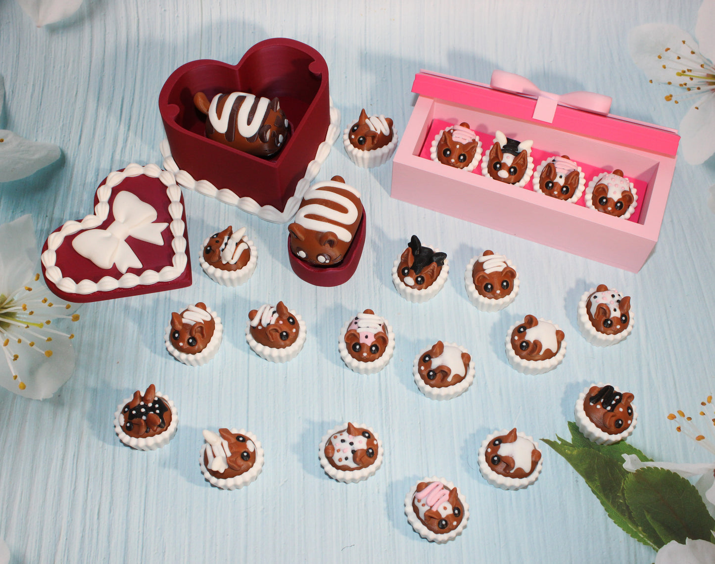 3d printed Bon Bon Clickers with Gift Box Options - Wonderland 3D Printing 