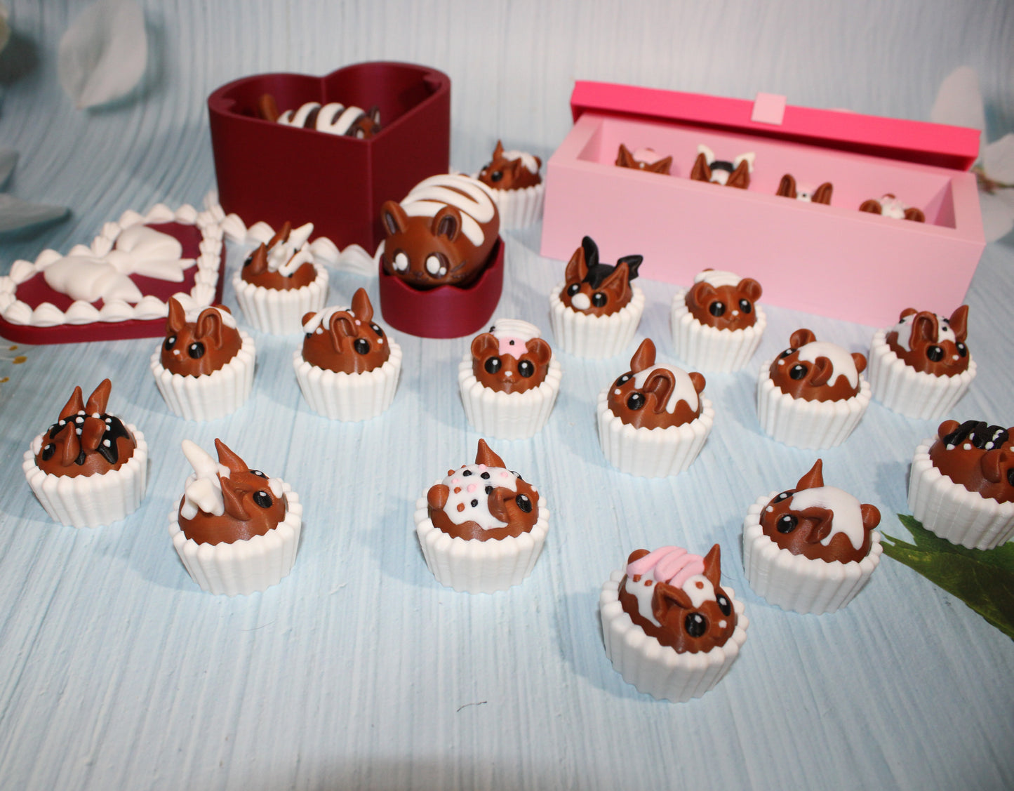 3d printed Bon Bon Clickers with Gift Box Options - Wonderland 3D Printing 