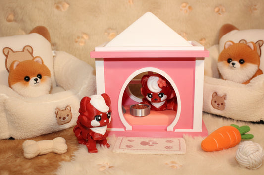 Pom Pom Play set- Everything Included- Comes with 2 Poms-3d printed - Wonderland 3D Printing 