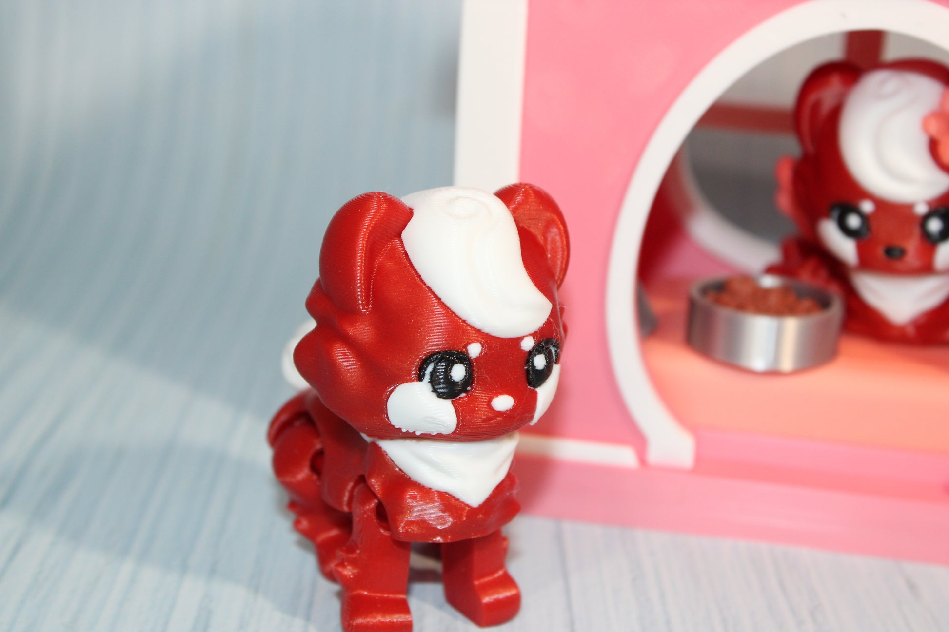 Pom Pom Play set- Everything Included- Comes with 2 Poms-3d printed - Wonderland 3D Printing 