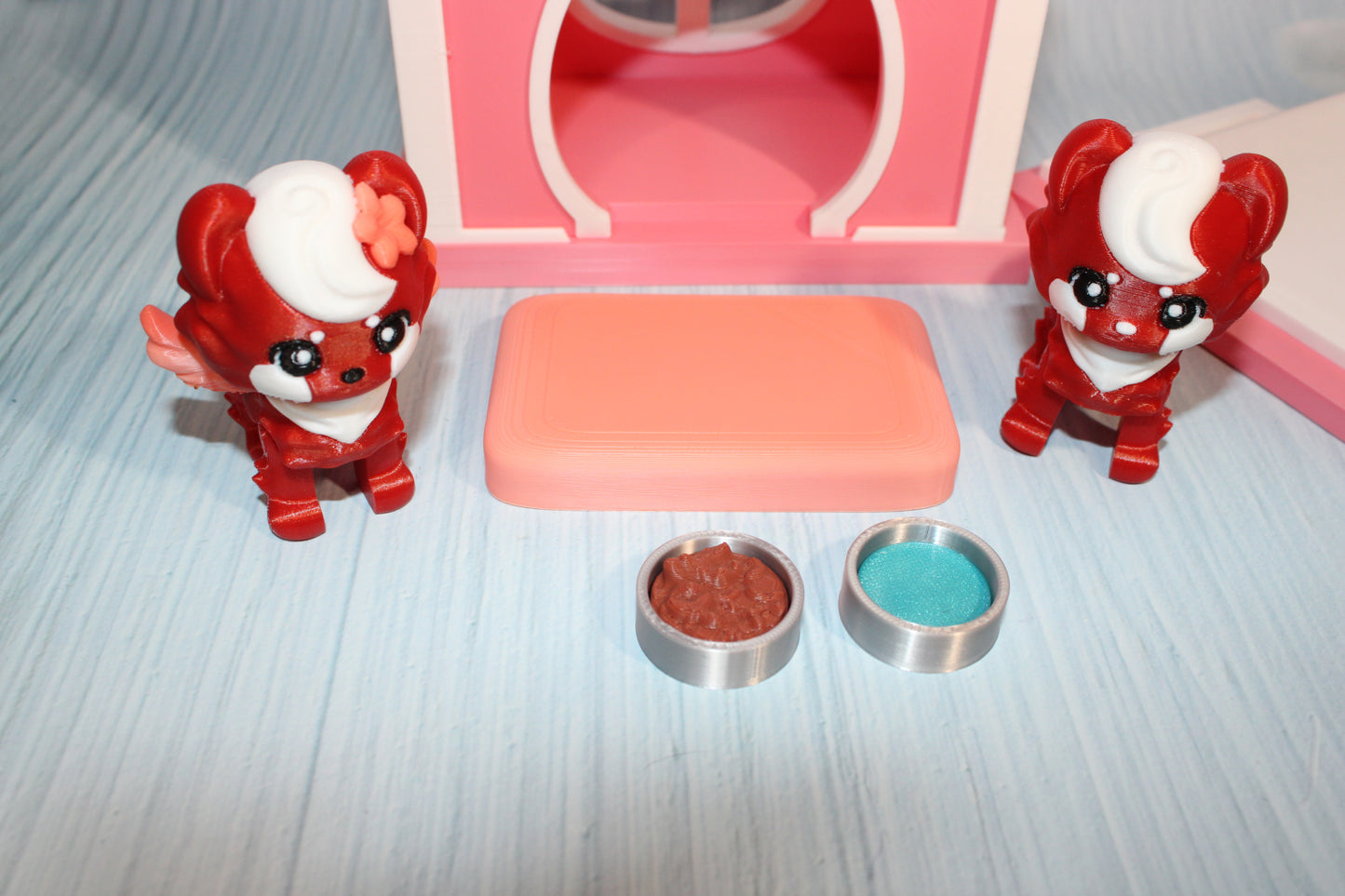 Pom Pom Play set- Everything Included- Comes with 2 Poms-3d printed - Wonderland 3D Printing 