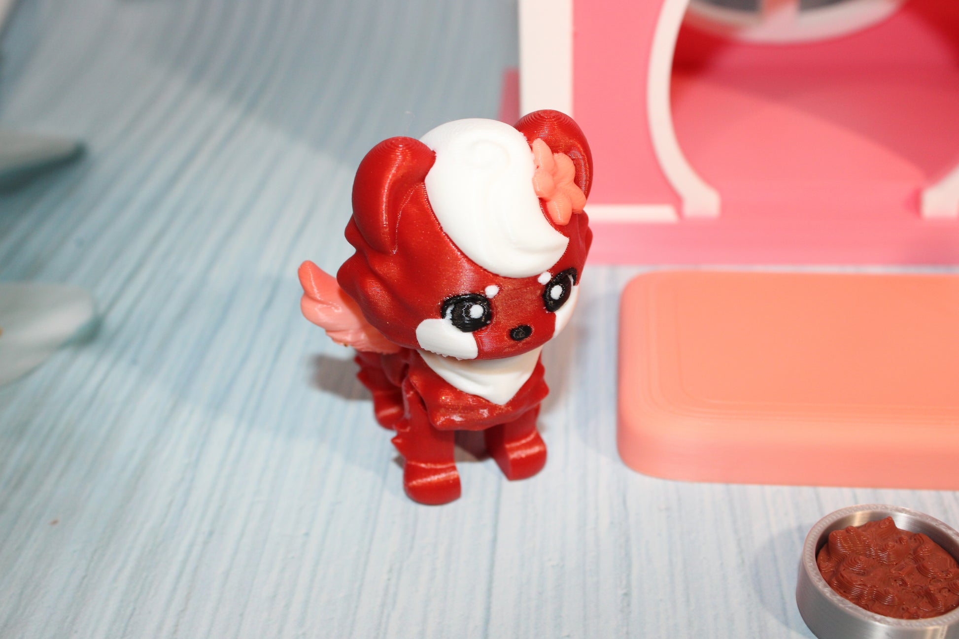 Pom Pom Play set- Everything Included- Comes with 2 Poms-3d printed - Wonderland 3D Printing 
