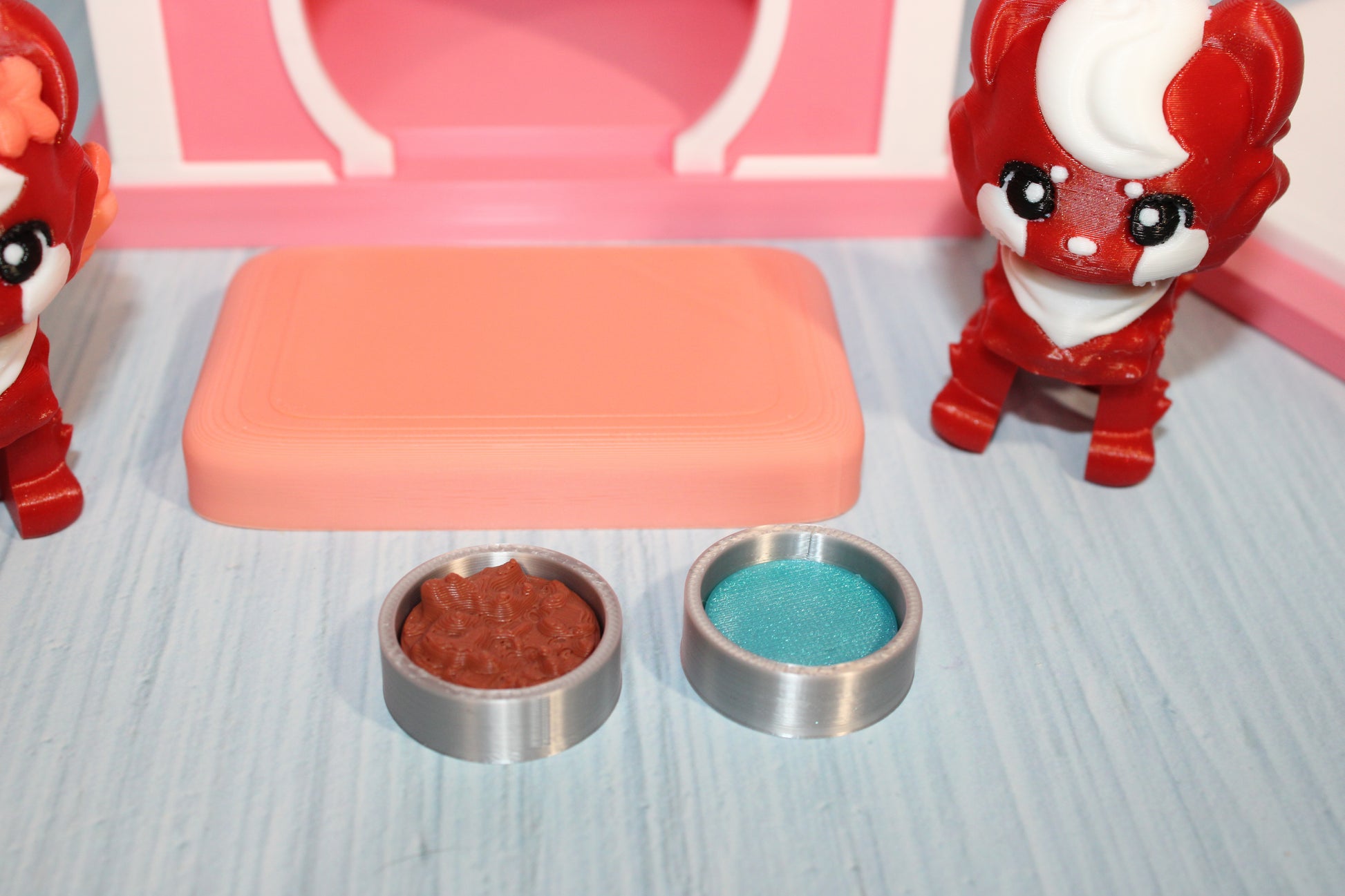 Pom Pom Play set- Everything Included- Comes with 2 Poms-3d printed - Wonderland 3D Printing 