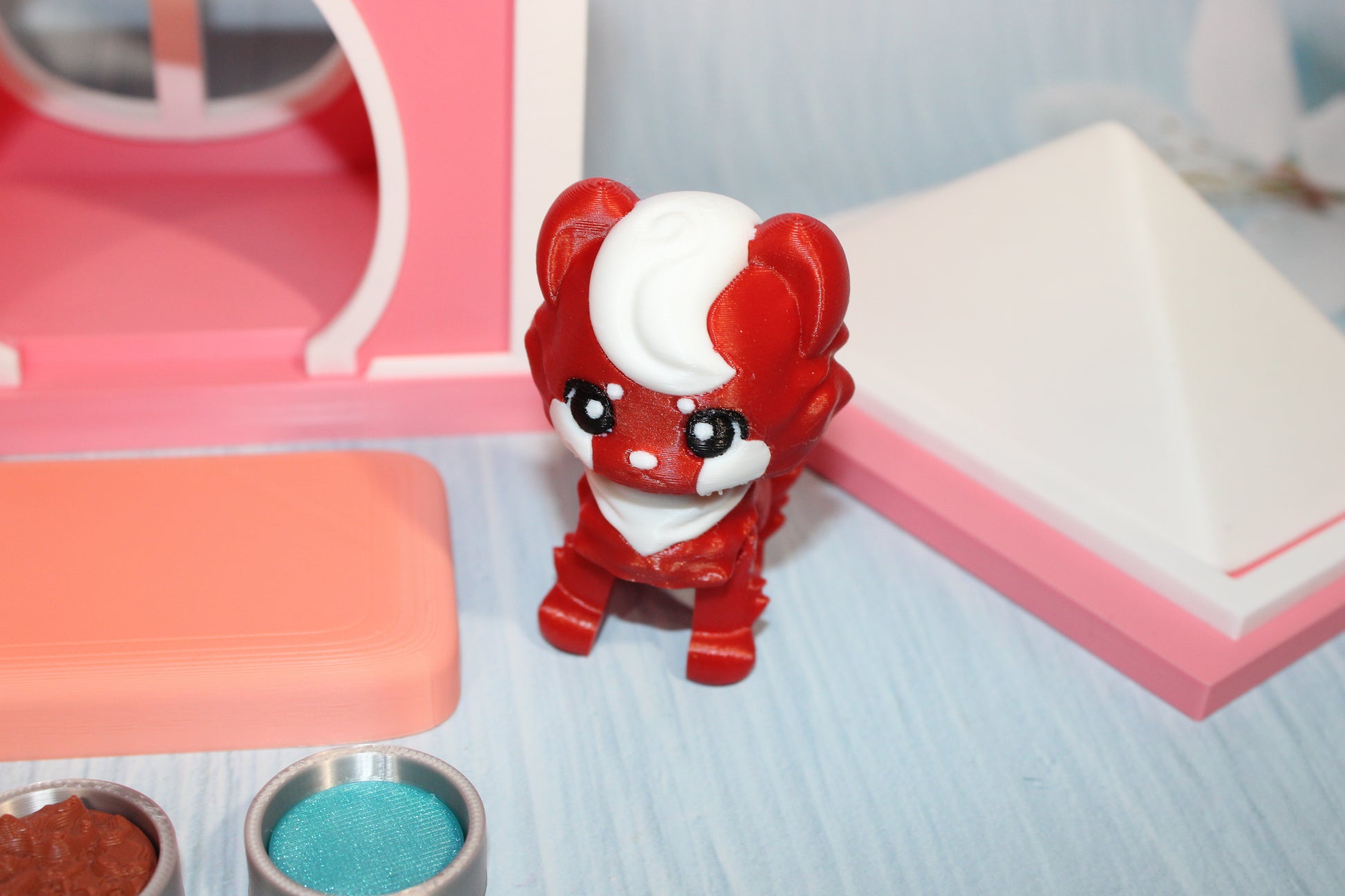 Pom Pom Play set- Everything Included- Comes with 2 Poms-3d printed - Wonderland 3D Printing 