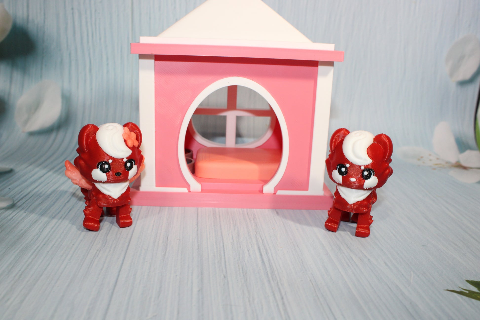 Pom Pom Play set- Everything Included- Comes with 2 Poms-3d printed - Wonderland 3D Printing 