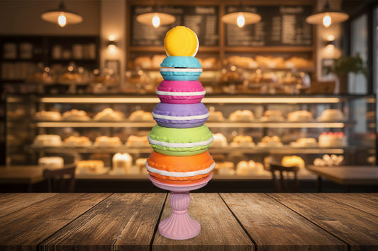 3d Printed Macaroon Tree 11.75" tall - Wonderland 3D Printing 