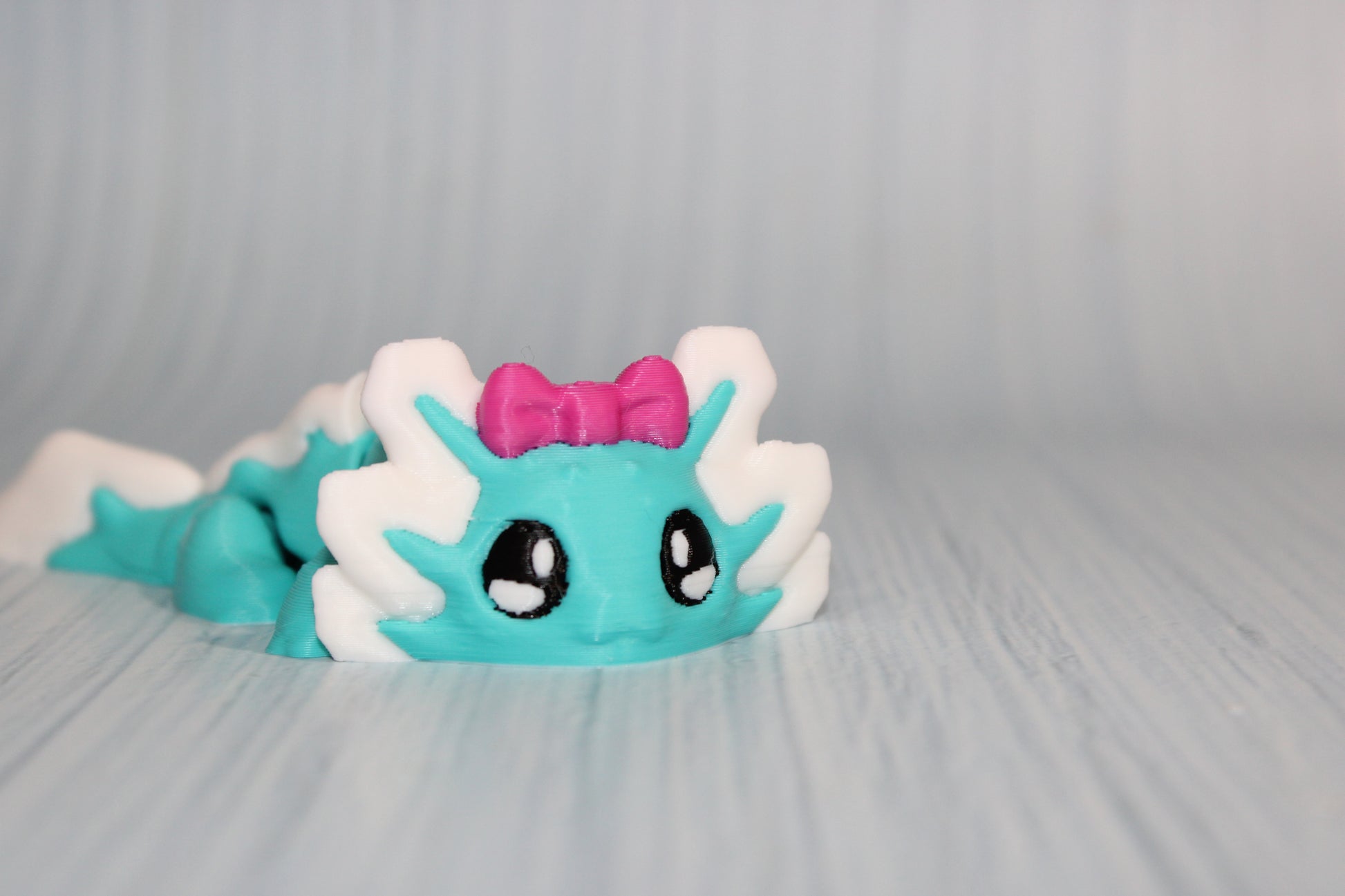 Axolotl 4" 3d Printed - Wonderland 3D Printing 
