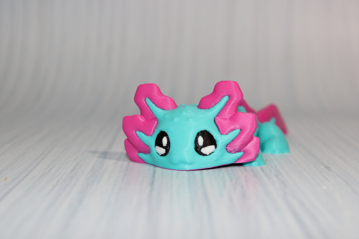 Axolotl 4" 3d Printed - Wonderland 3D Printing 