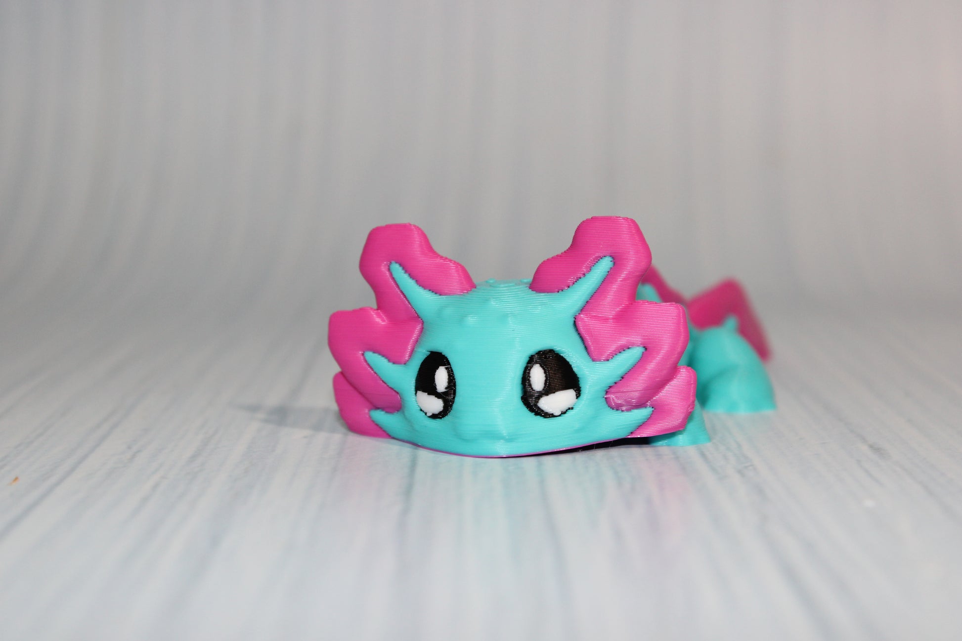 Axolotl 4" 3d Printed - Wonderland 3D Printing 