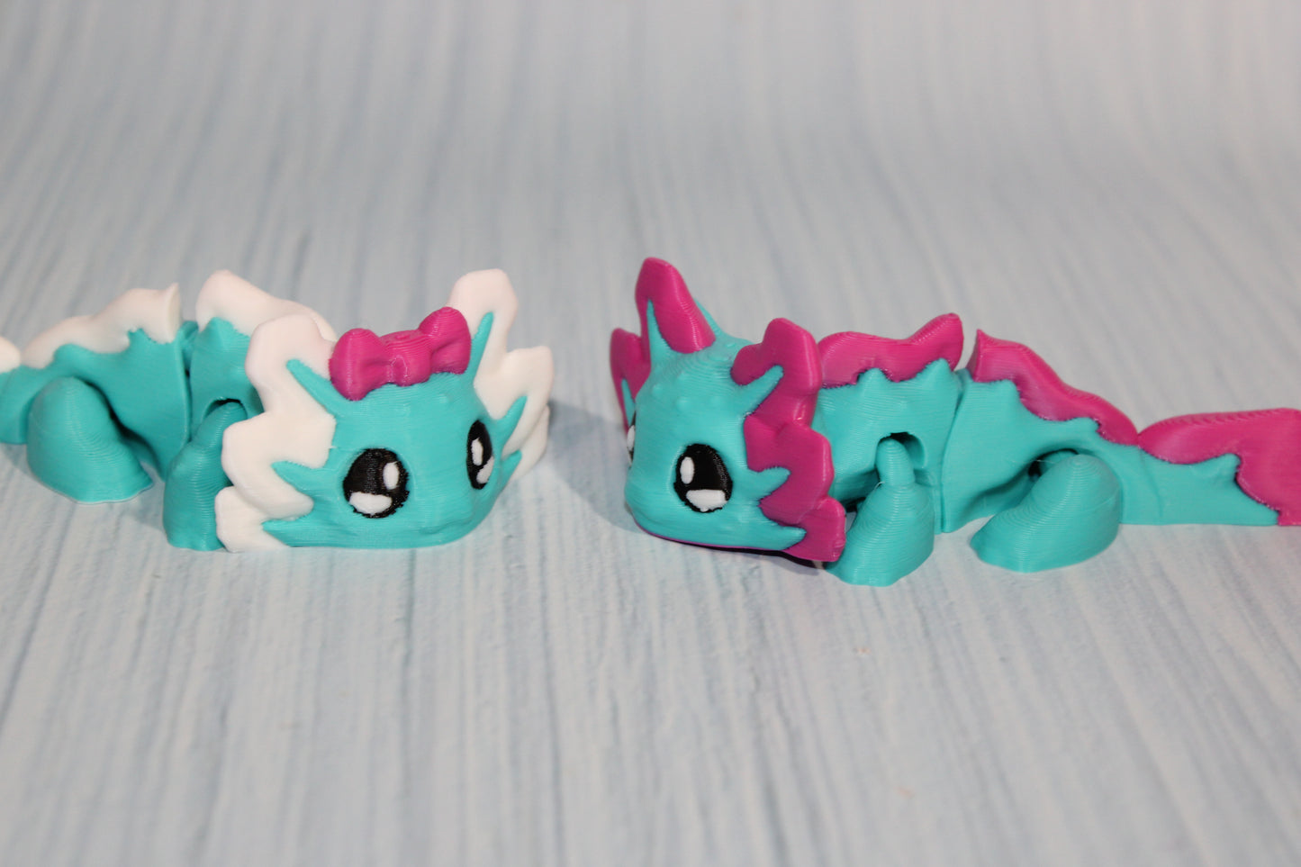 Axolotl 4" 3d Printed - Wonderland 3D Printing 