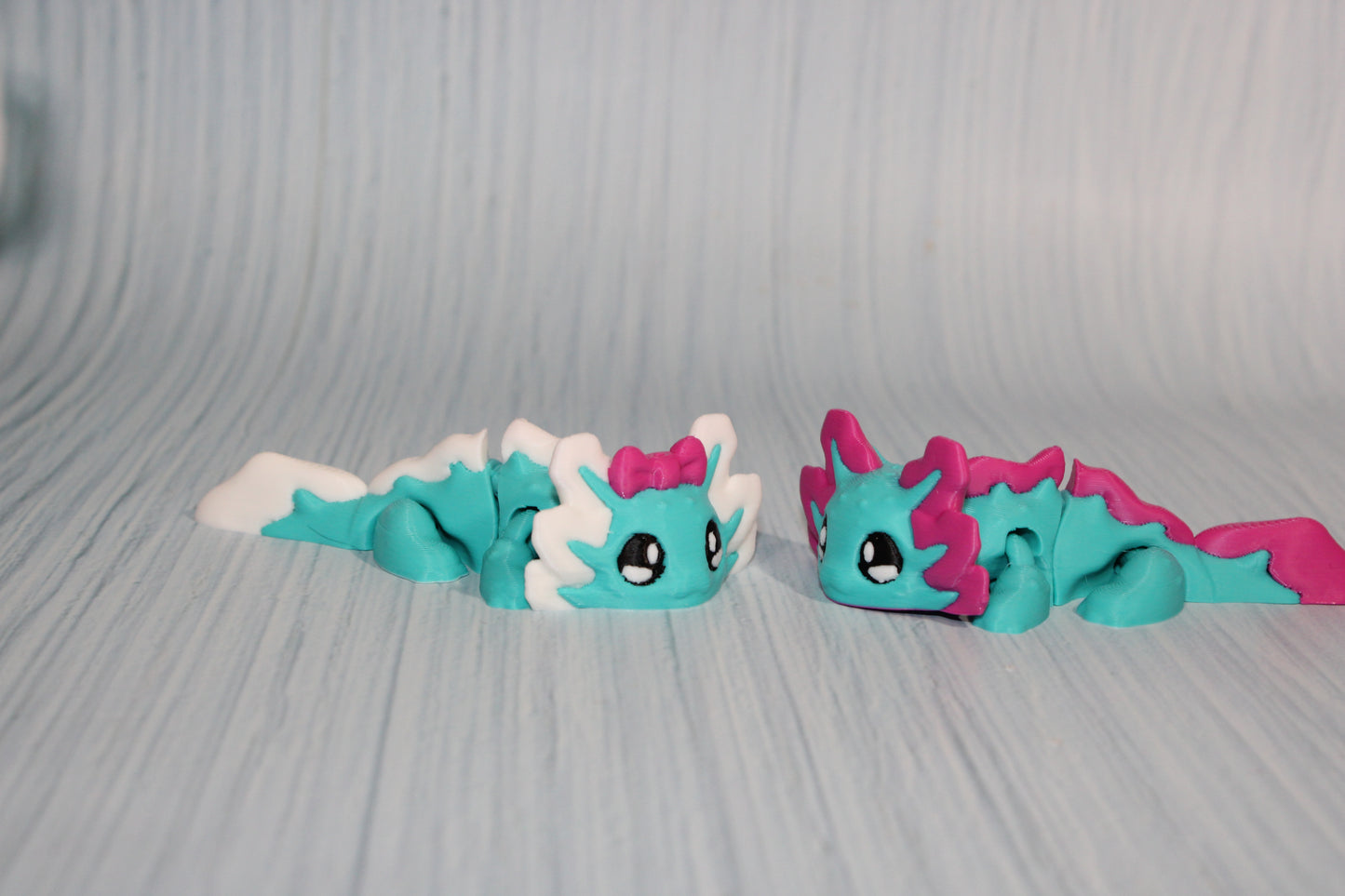 Axolotl 4" 3d Printed - Wonderland 3D Printing 