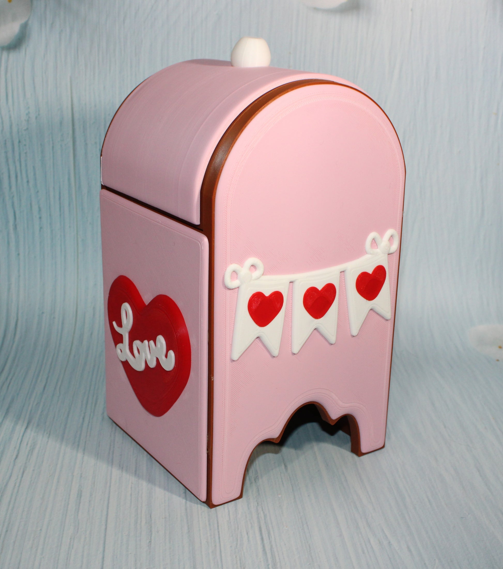 Valentines Mailbox 3d Printed - Wonderland 3D Printing 