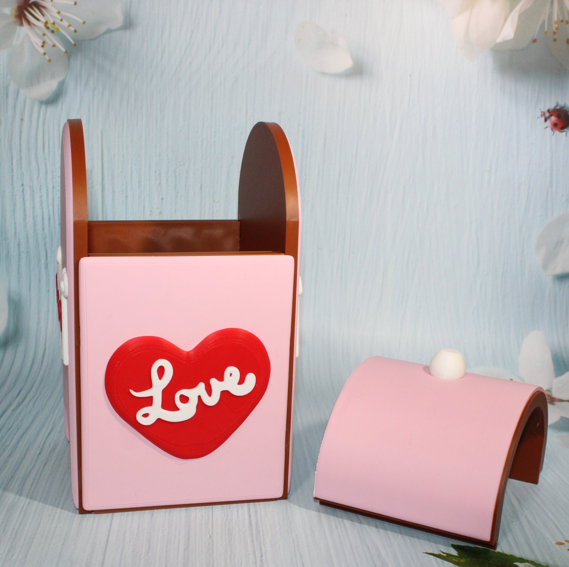 Valentines Mailbox 3d Printed - Wonderland 3D Printing 