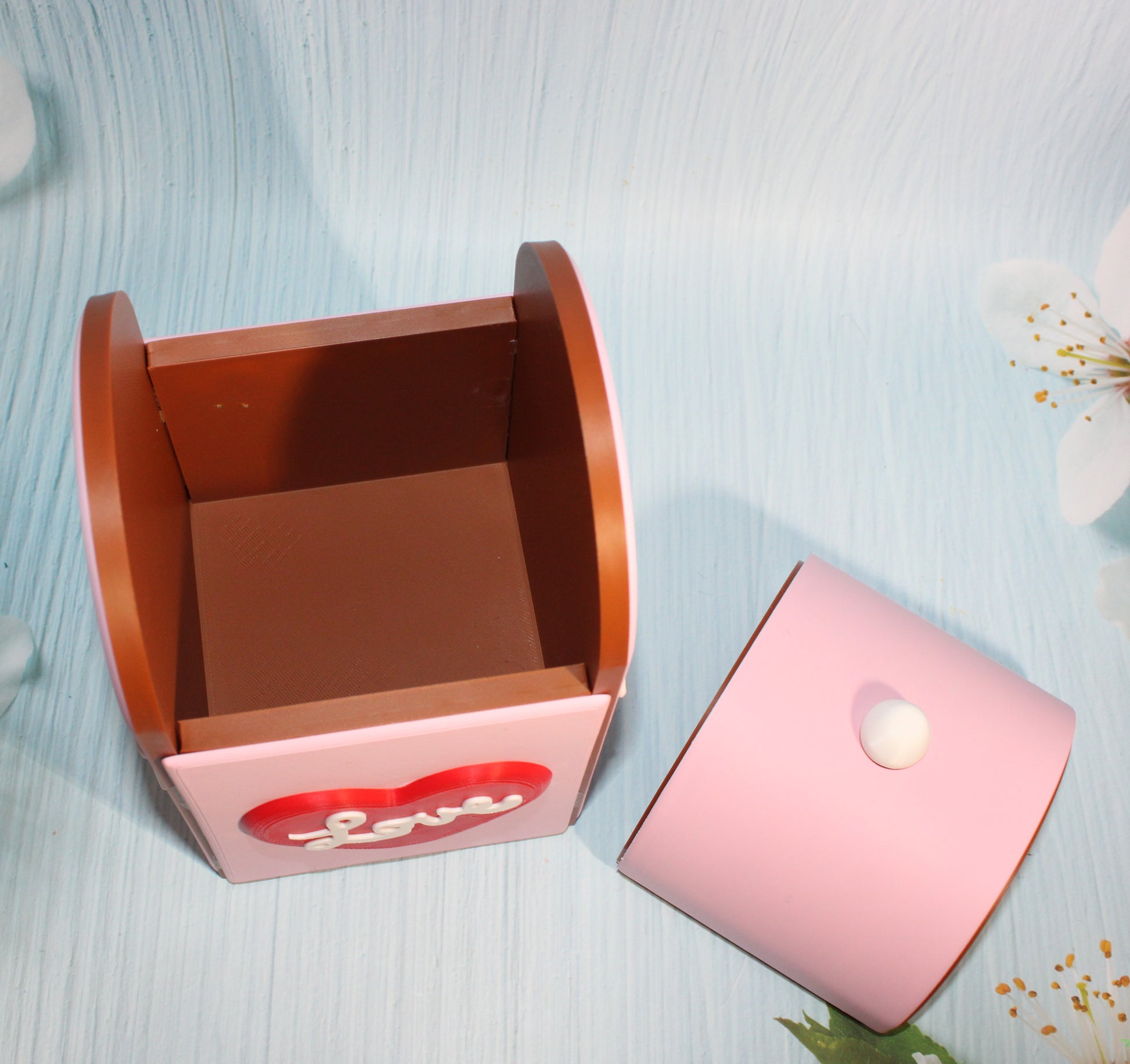 Valentines Mailbox 3d Printed - Wonderland 3D Printing 