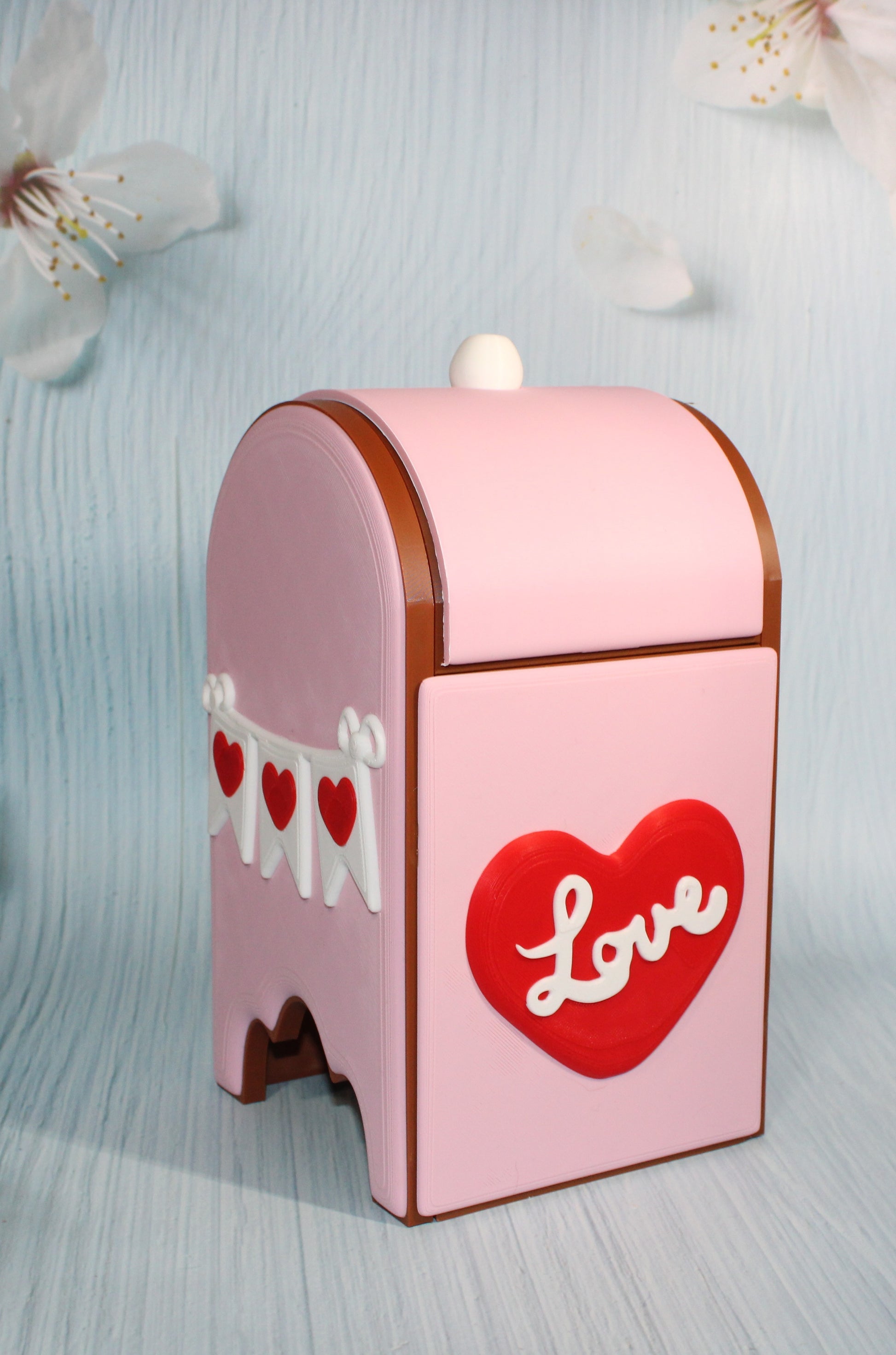 Valentines Mailbox 3d Printed - Wonderland 3D Printing 