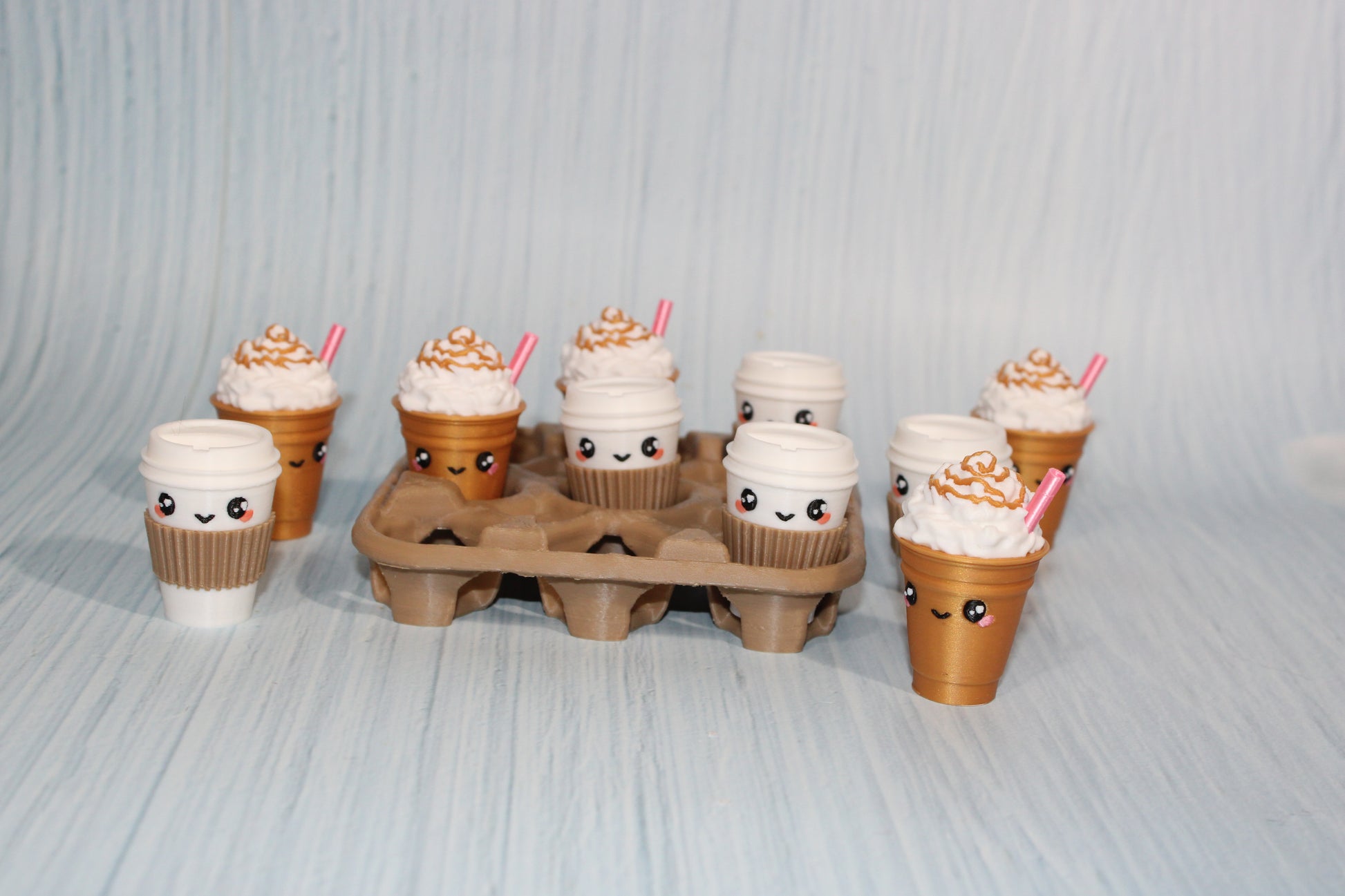 3d Printed Coffee Tic Tac Toe Game - Wonderland 3D Printing 