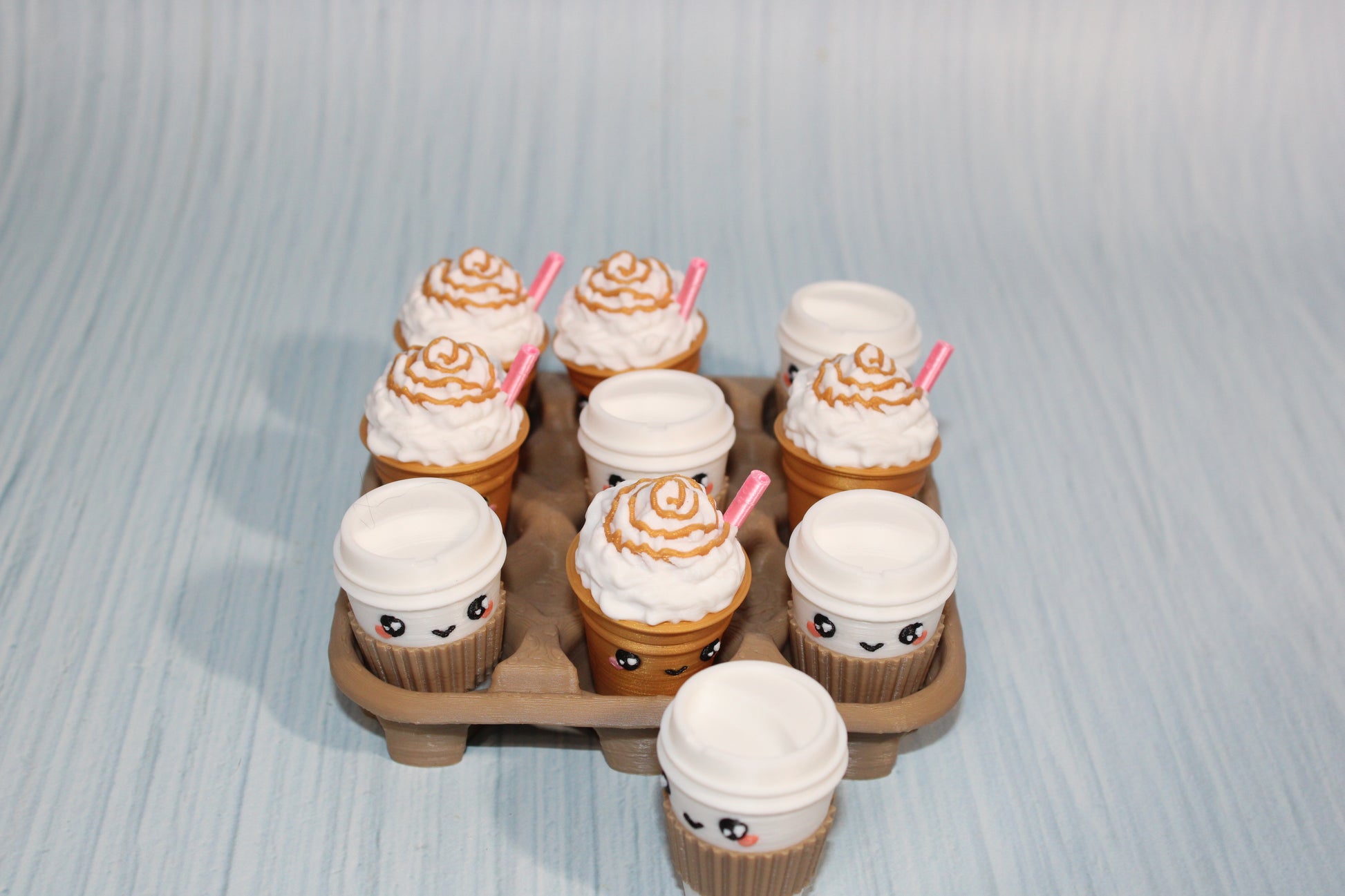 3d Printed Coffee Tic Tac Toe Game - Wonderland 3D Printing 