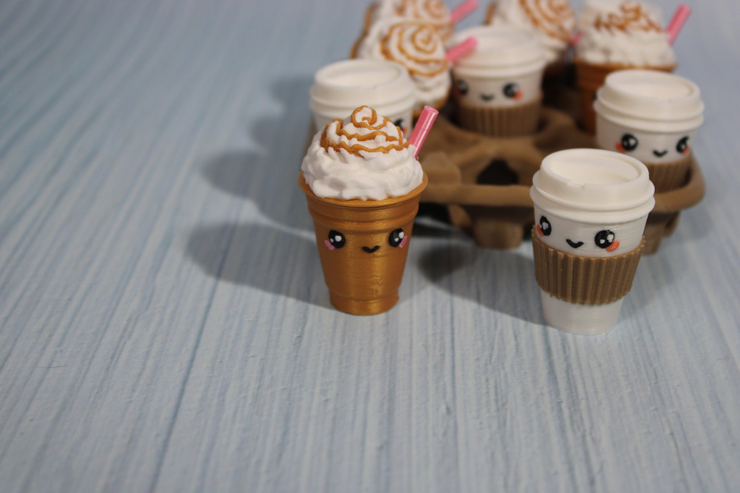 3d Printed Coffee Tic Tac Toe Game - Wonderland 3D Printing 